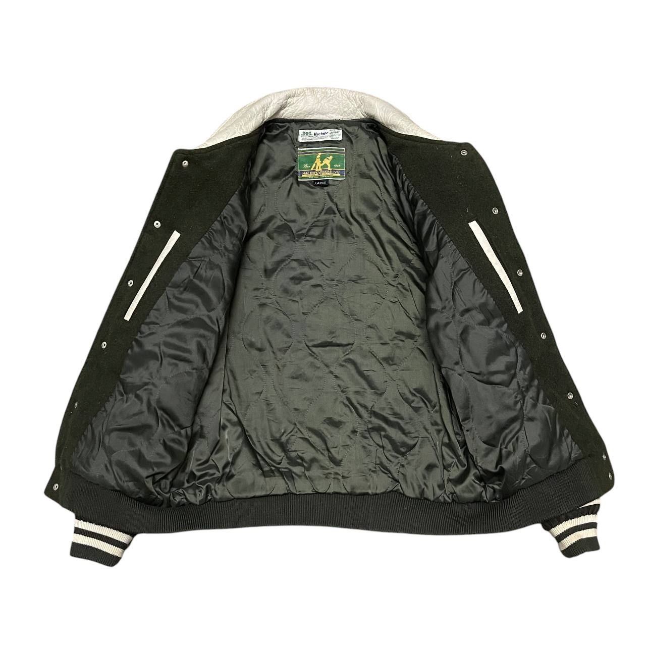 Japanese Brand Vintage Machope Cuthbert Gumption Varsity Jacket Leather Size US L / EU 52-54 / 3 - 12 Thumbnail