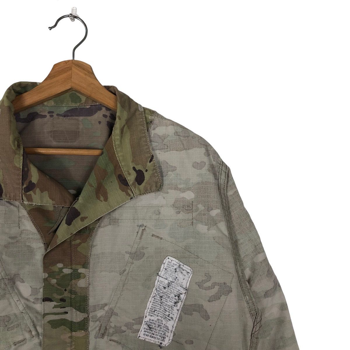Buzz Rickson's 🔥RARE VINTAGE CHORE INSPECTOR CARGO JACKET CAMO MILITARY Size US M / EU 48-50 / 2 - 16 Thumbnail