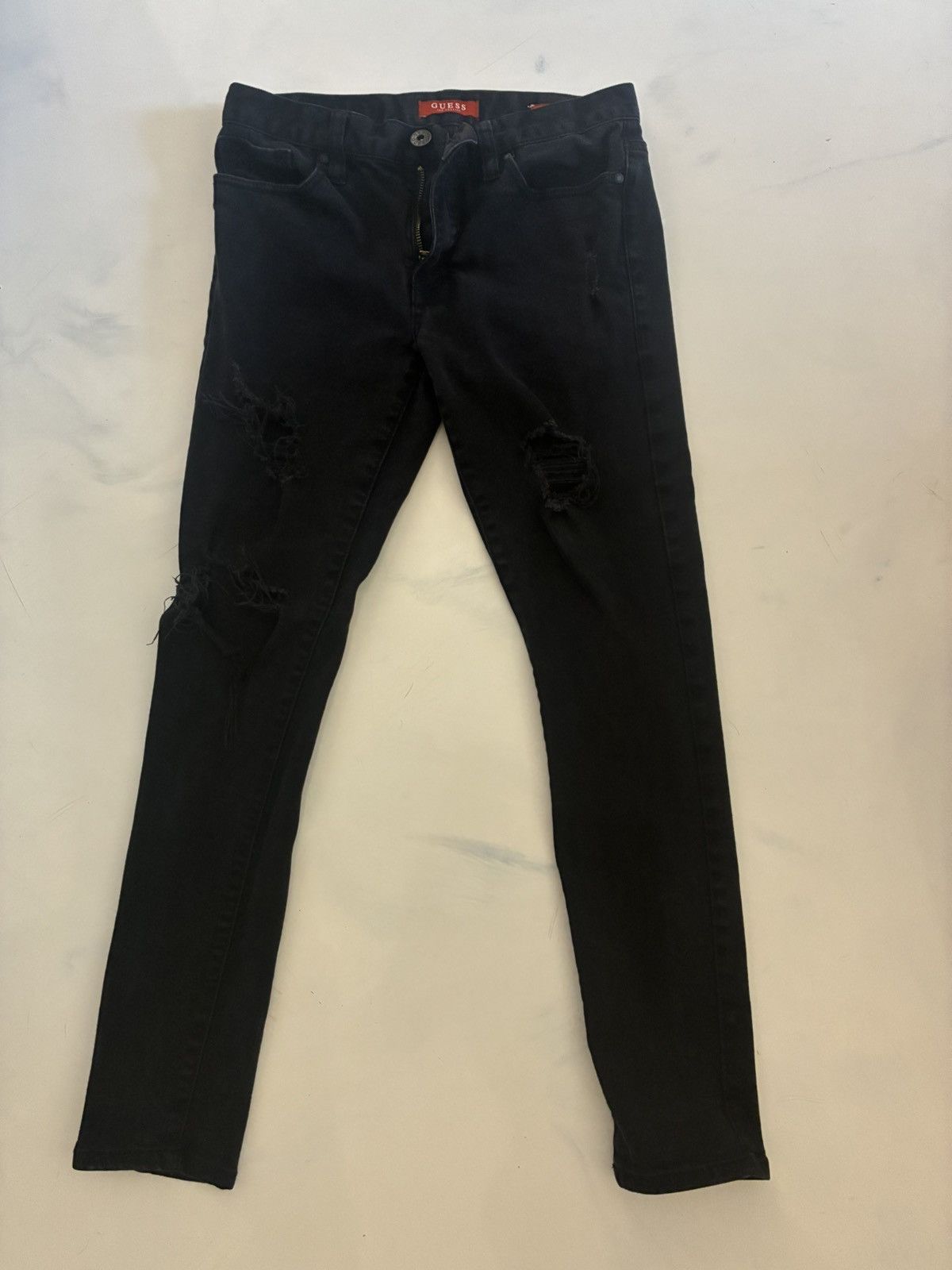 Guess Vintage style Guess Skinny Jeans Size US 30 / EU 46 - 3 Thumbnail