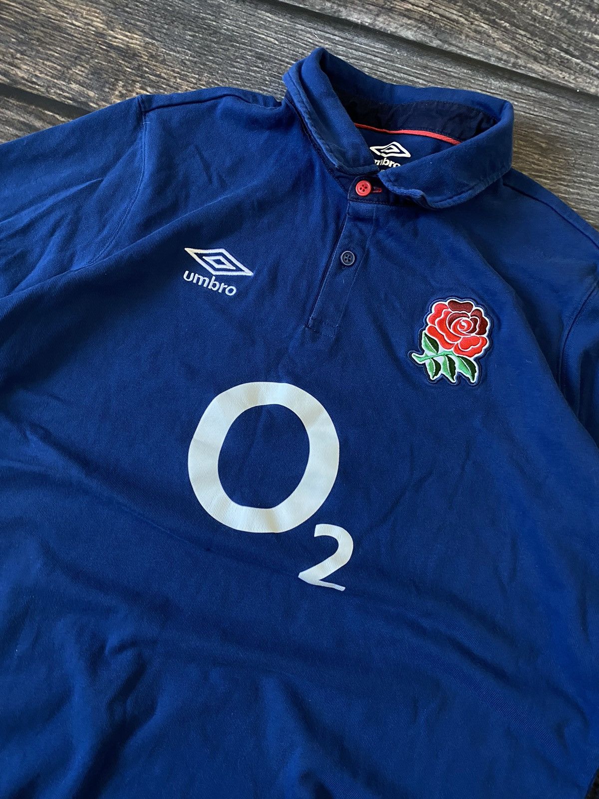 Umbro Umbro England Rugby jersey O2 y2k shirt Size US XL / EU 56 / 4 - 3 Thumbnail