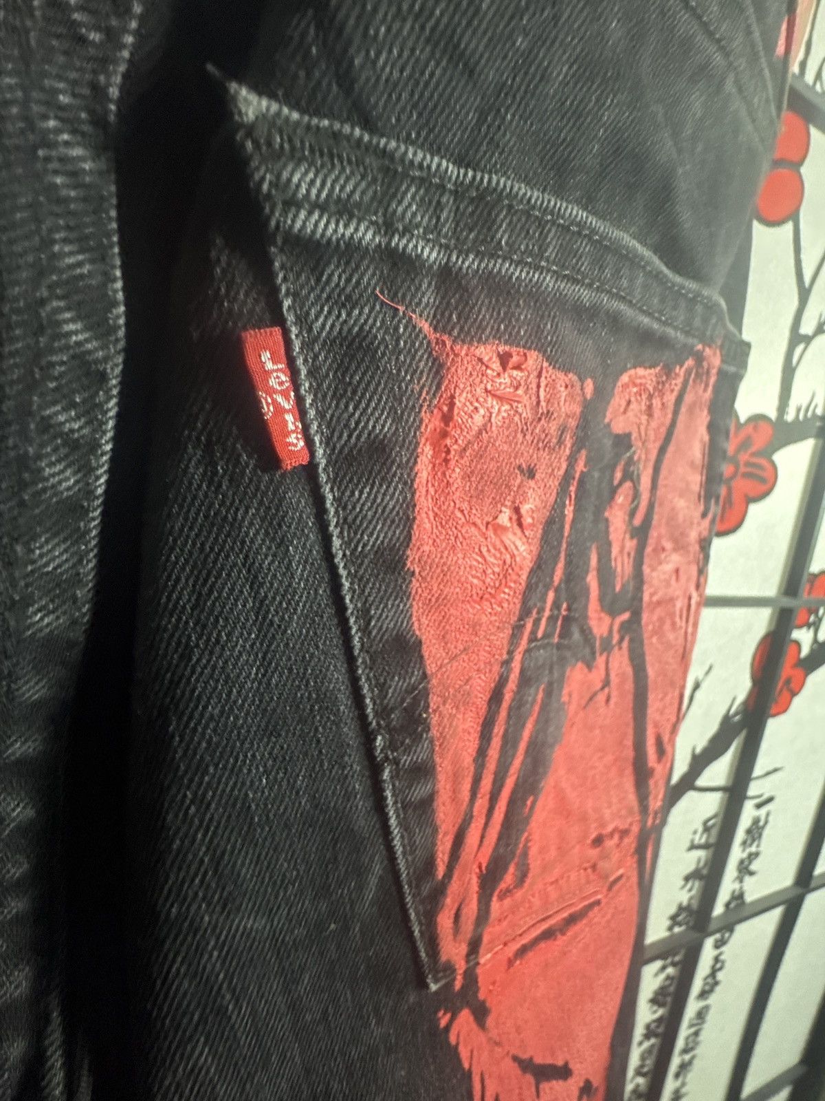 Levi's EXTREMELY RARE Vintage ‘21 Sp5der x Levi Motocross Denim Size US 40 / EU 56 - 8 Thumbnail