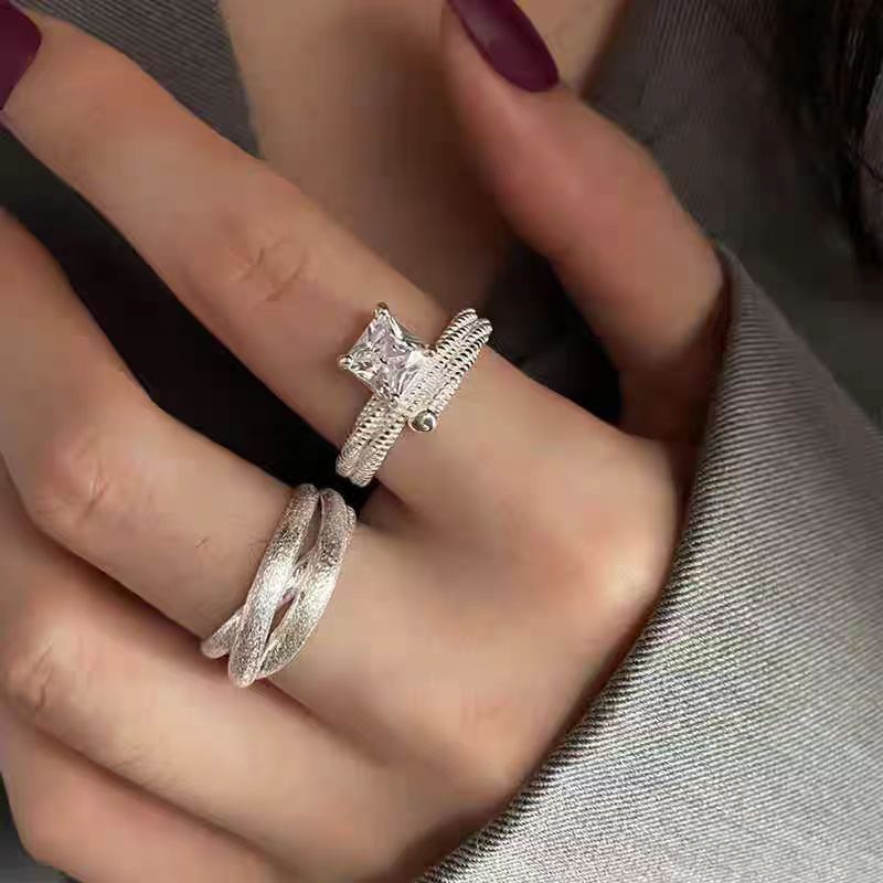 Jewelry New Design Jewelry Rings Open Size Chrome Ring (Size 7-13) Size ONE SIZE - 1 Thumbnail