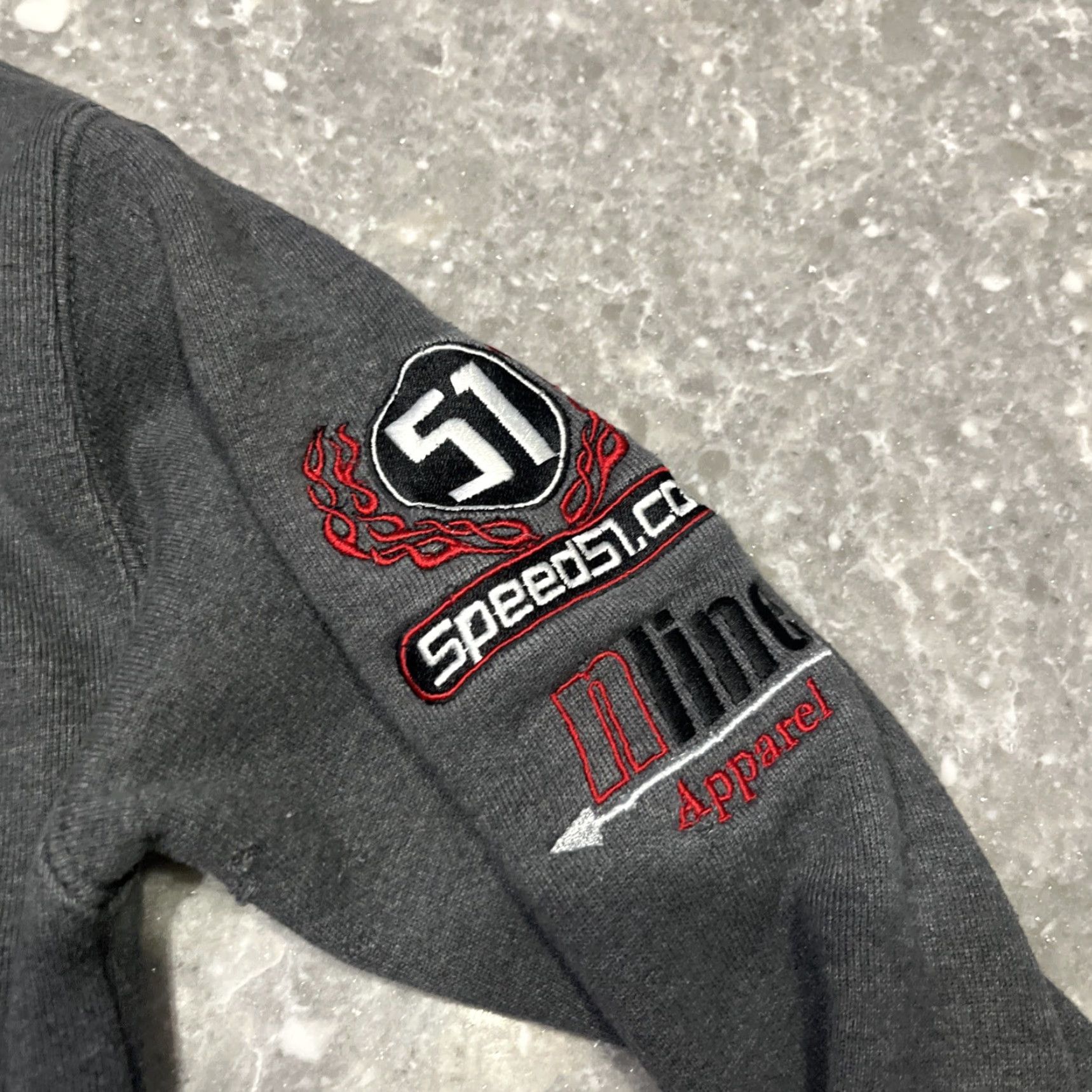 Carhartt VINTAGE Carhartt Hoodie Mens S Pullover Hooded Sweatshirt Gray Hughes Motorsports 14 Size US S / EU 44-46 / 1 - 4 Thumbnail
