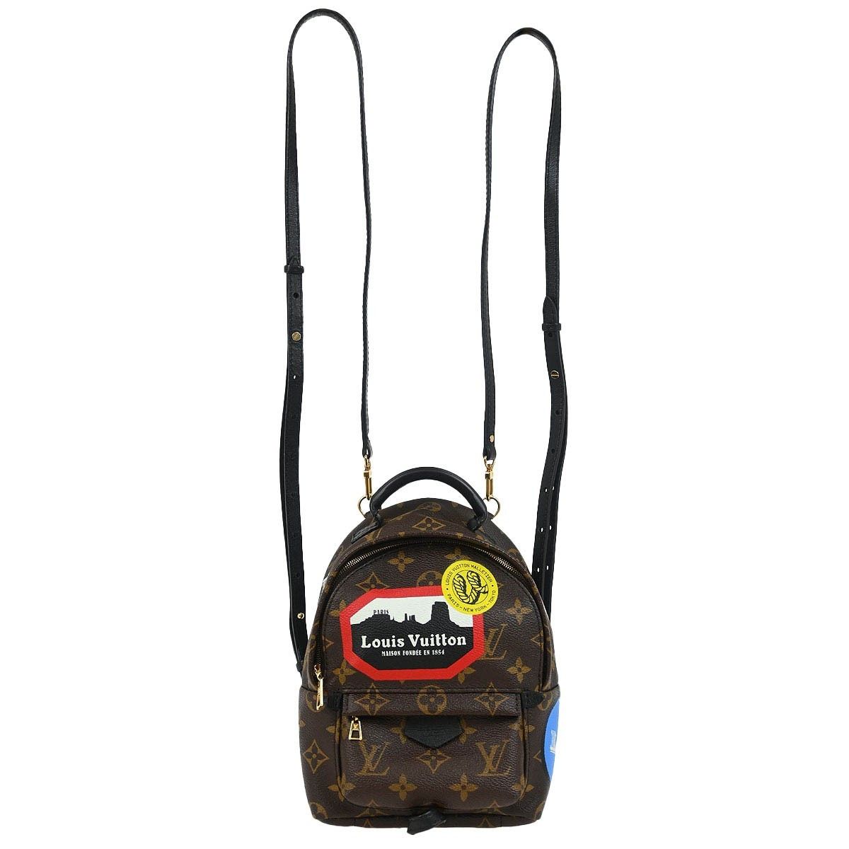 Louis Vuitton Louis Vuitton Palm Springs Backpack Limited Edition World Tour Monogram Canvas Size ONE SIZE - 1 Thumbnail