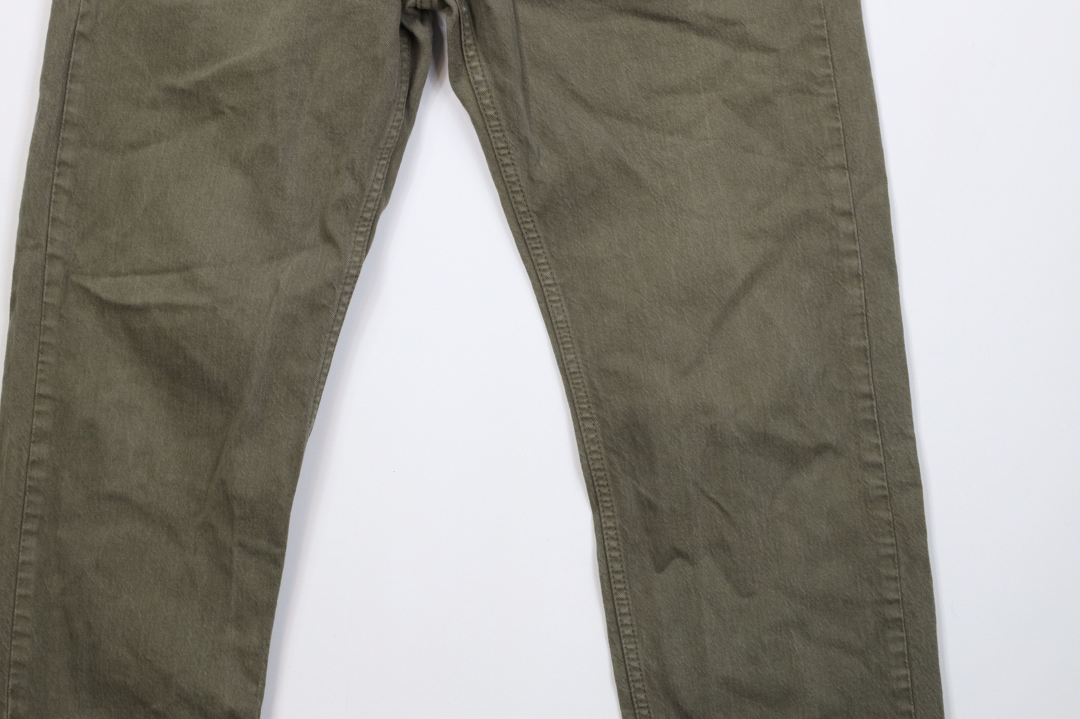 Levi's Vintage Y2K Levis 505 Regular Straight Leg Denim Jeans Green Size US 34 / EU 50 - 4 Thumbnail