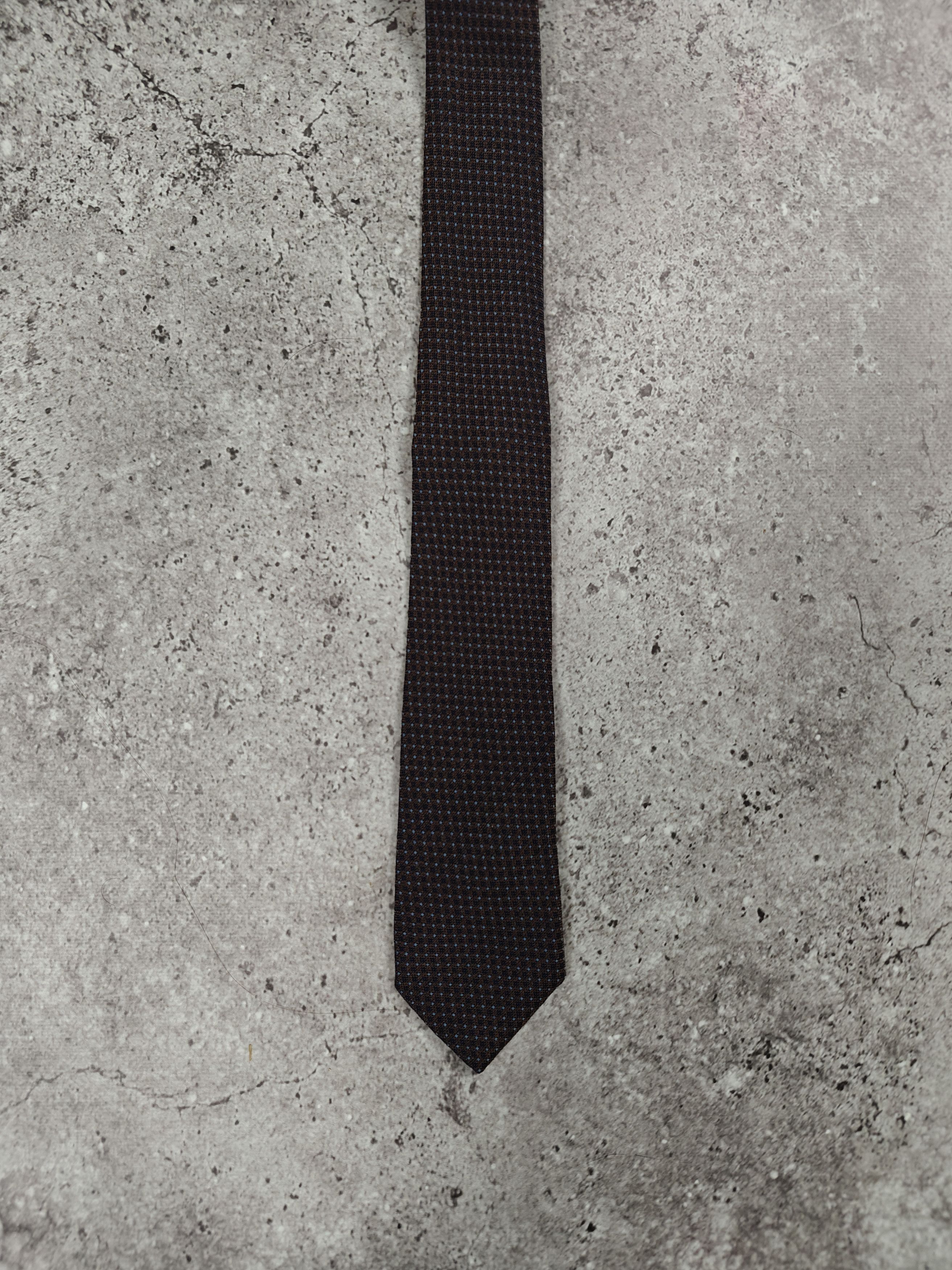 L.B.M. 1911 L.B.M. 1911 Tie Wool/Silk Brown Italy Size ONE SIZE - 4 Thumbnail