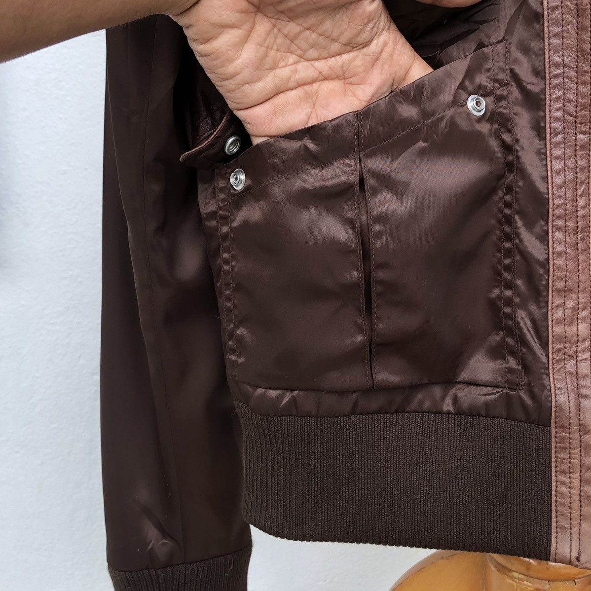 JACKROSE Jack Rose Maison Mix Leather Multi Zipper Type Jacket Size US M / EU 48-50 / 2 - 7 Thumbnail