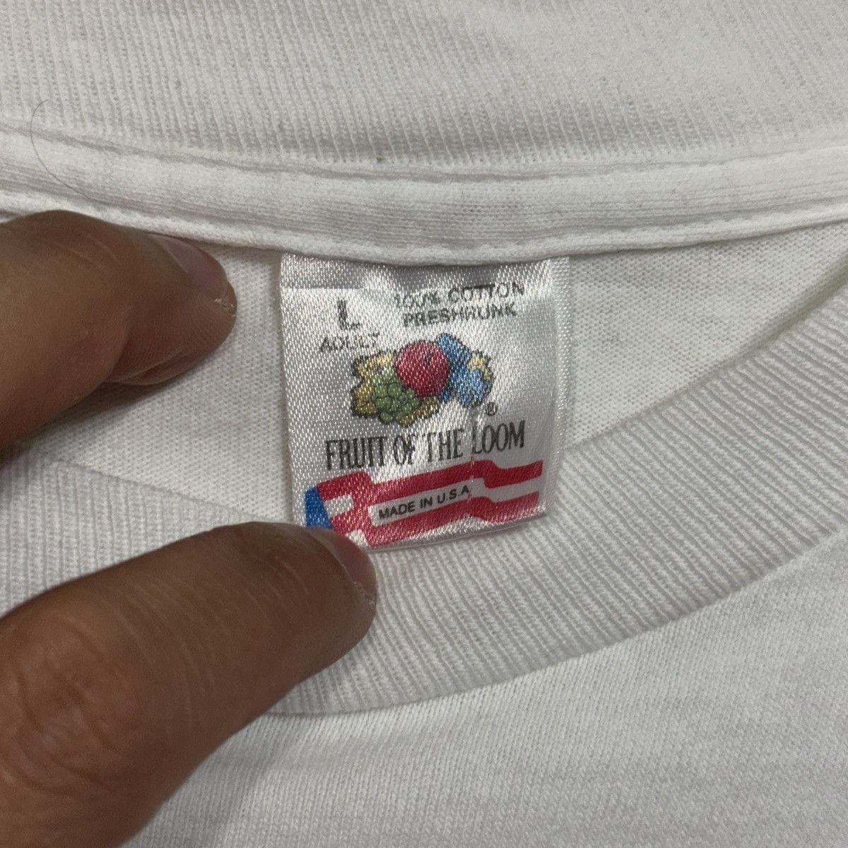 Vintage Vintage Made In USA Single Stitch White Tee “People Suck” Size US M / EU 48-50 / 2 - 3 Thumbnail