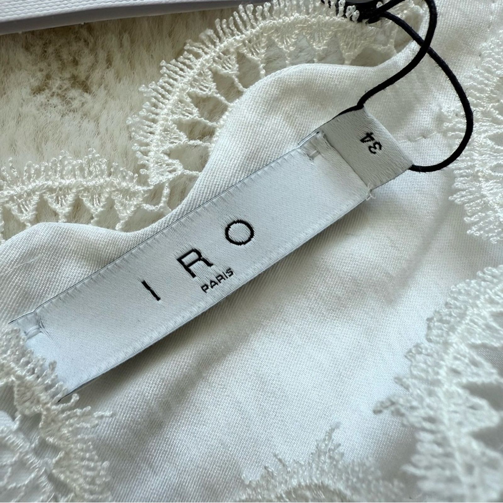 Iro NWT!! IRO white dress size 34 FR or 4 US Retail 495$ Size S / US 4 / IT 40 - 10 Thumbnail