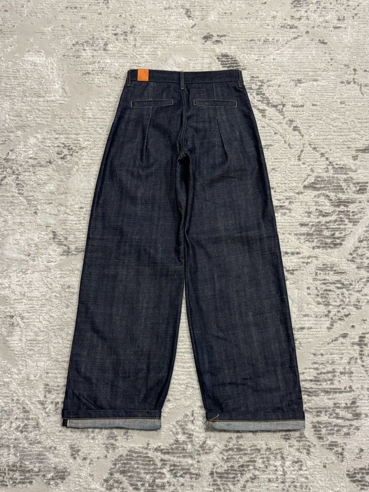 Japanese Brand Borderline Japanese Raw Selvedge Denim Pants Size US 30 / EU 46 - 2 Thumbnail
