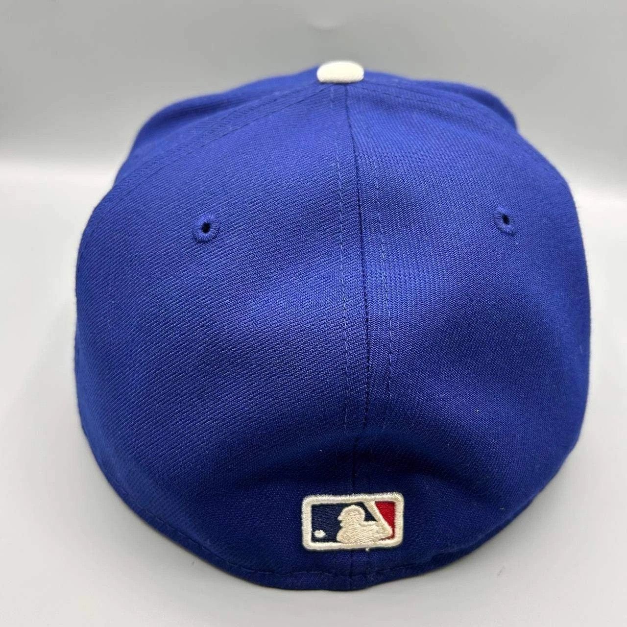New Era Los Angeles LA Dodgers Hat Men 8 Blue Embroidered Fitted Cap Size ONE SIZE - 6 Thumbnail