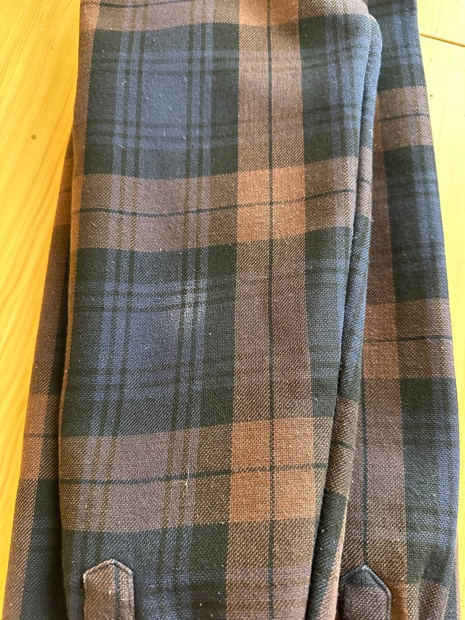 Reiss REISS Etzio Zip-Up Through Checked Overshirt Jacket Wool Size US S / EU 44-46 / 1 - 12 Thumbnail