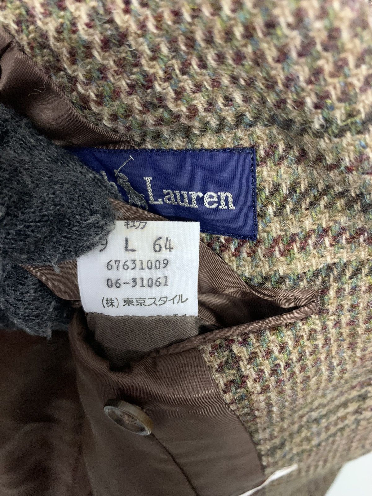 Polo Ralph Lauren × Ralph Lauren × Vintage Ralph Lauren Wool Blazer Button Ups Size S / US 4 / IT 40 - 7 Thumbnail