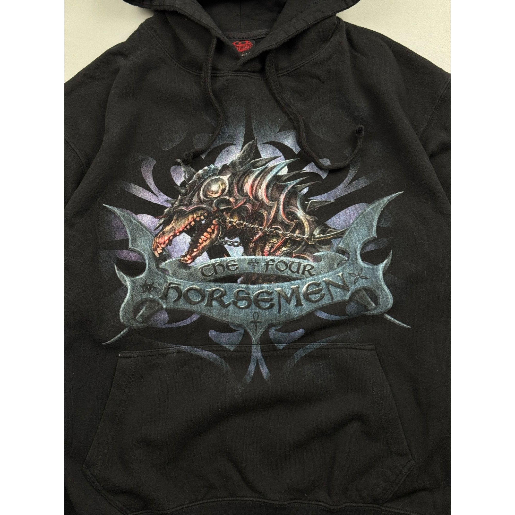 Vintage Vintage Spiral The Four Horsemen Hoodie (Y1184) Size US L / EU 52-54 / 3 - 2 Thumbnail
