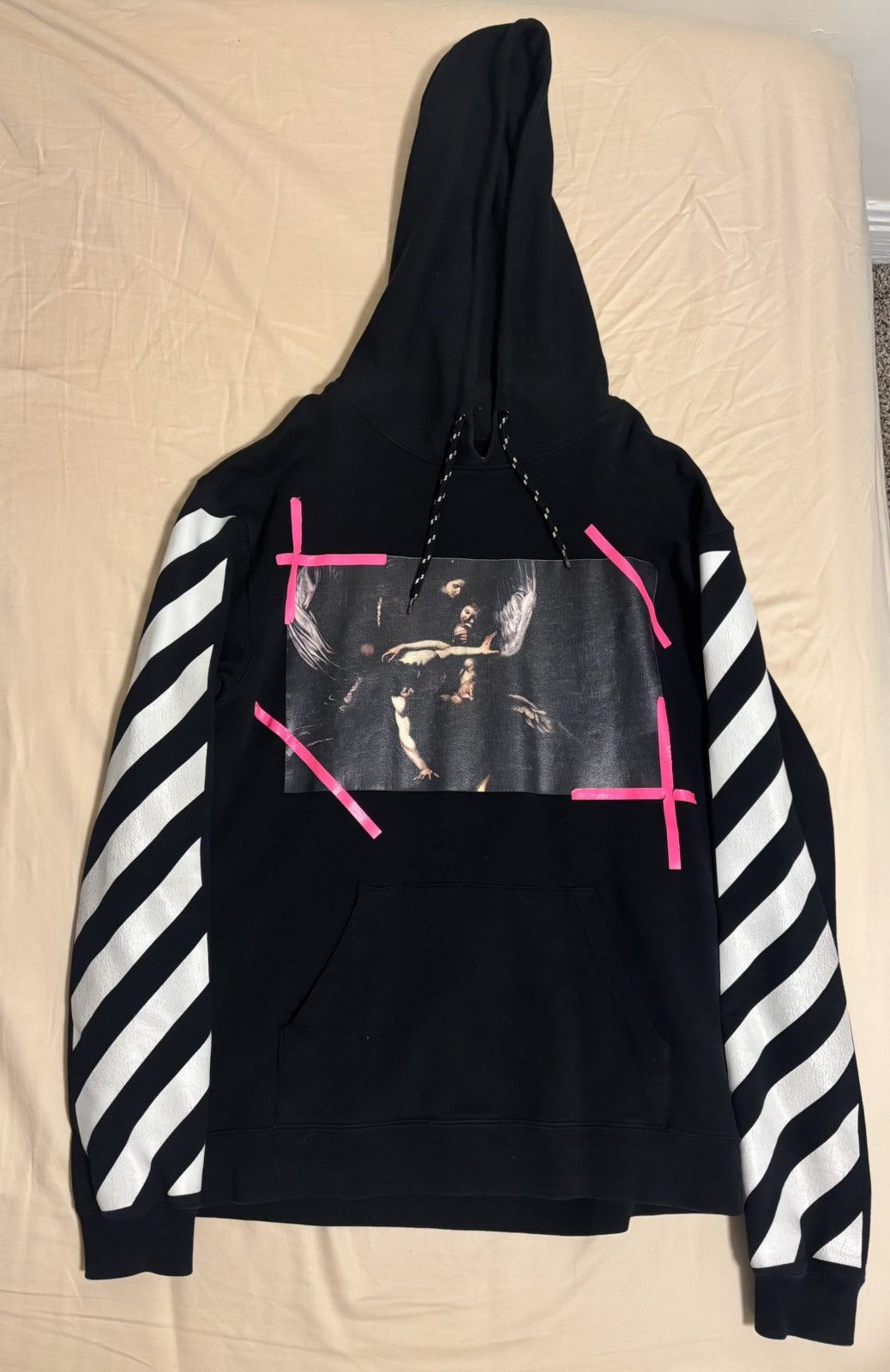 Off-White Early Off White Carvaggio hoodie Size US M / EU 48-50 / 2 - 1 Thumbnail
