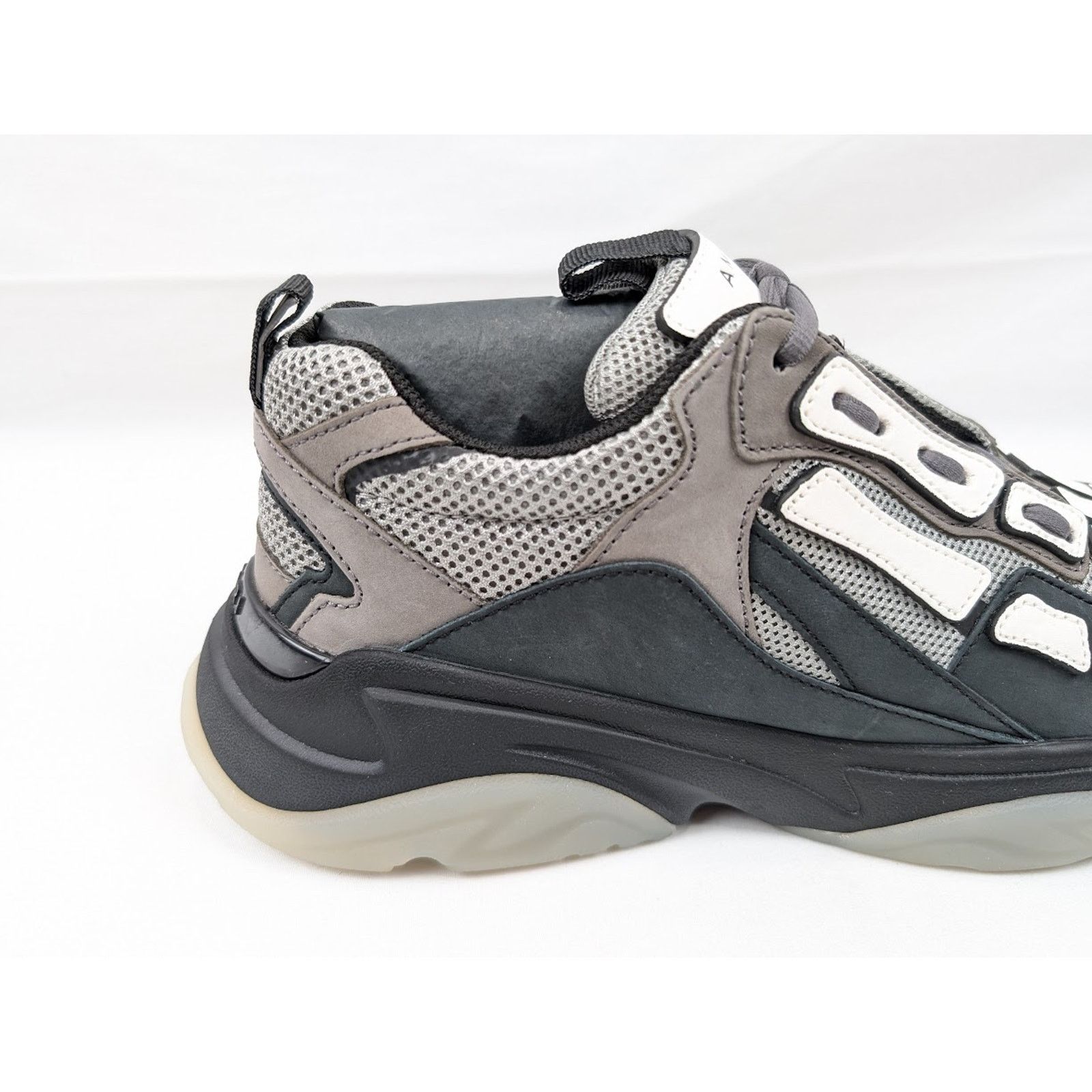 Amiri o1rshd1 Bone Runners in Black/Grey Size US 11 / EU 44 - 4 Thumbnail
