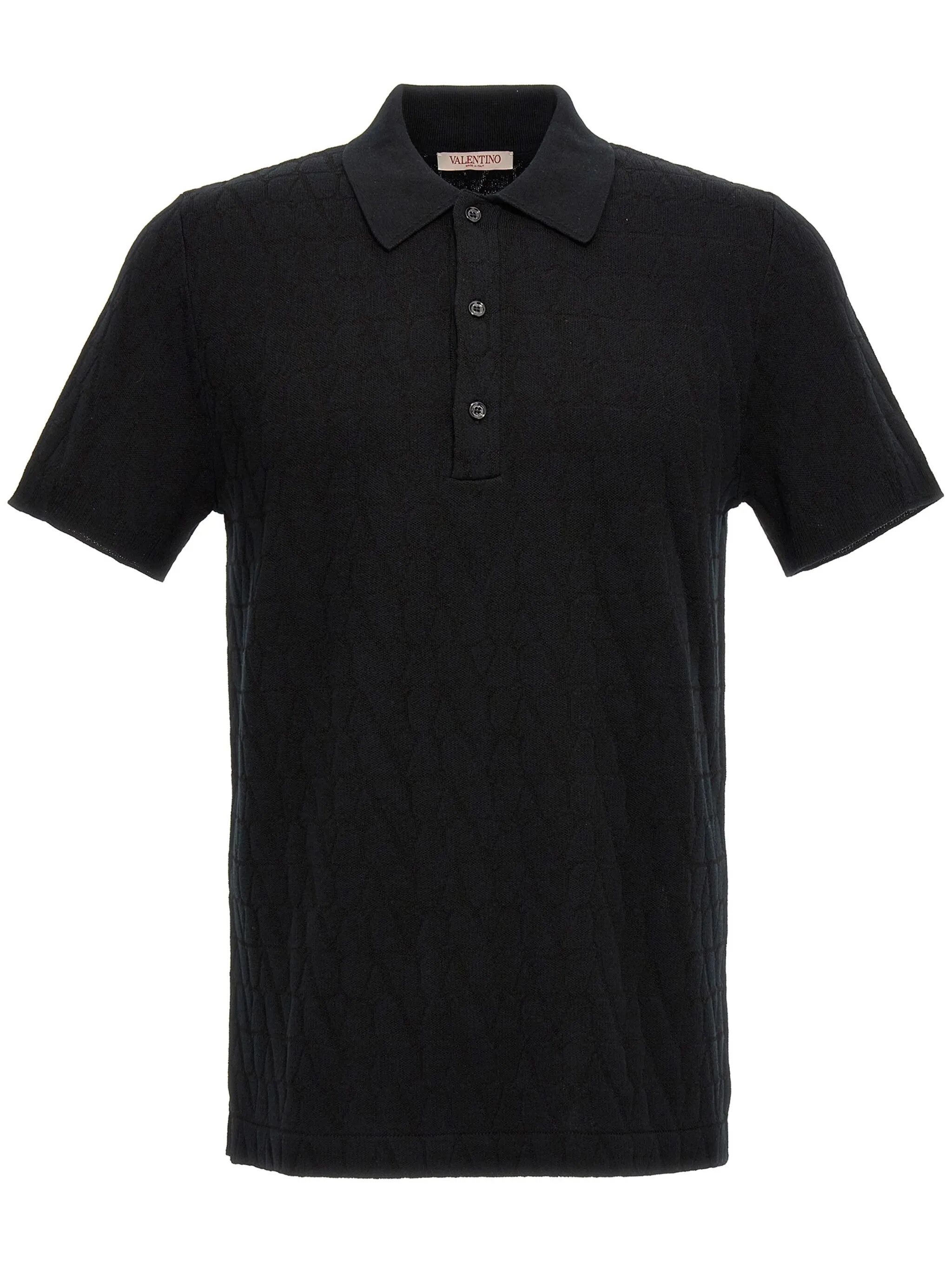 Valentino o1y0525 Polo Shirt in Black Size US L / EU 52-54 / 3 - 1 Thumbnail