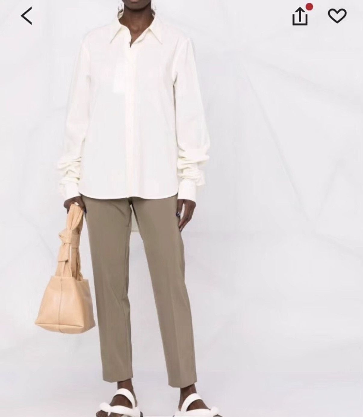 MM6 MM6 Maison Margiela Cut-Out Neckline Hybrid Shirt Size XS / US 0-2 / IT 36-38 - 8 Thumbnail