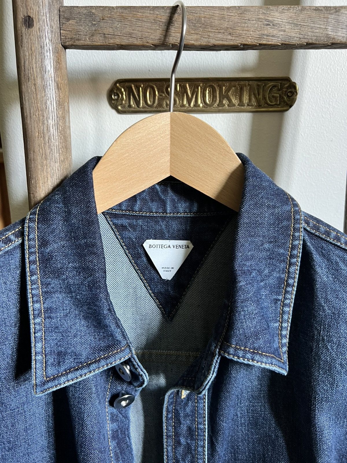 Bottega Veneta Bottega Veneta Denim Shirt Size US M / EU 48-50 / 2 - 2 Thumbnail