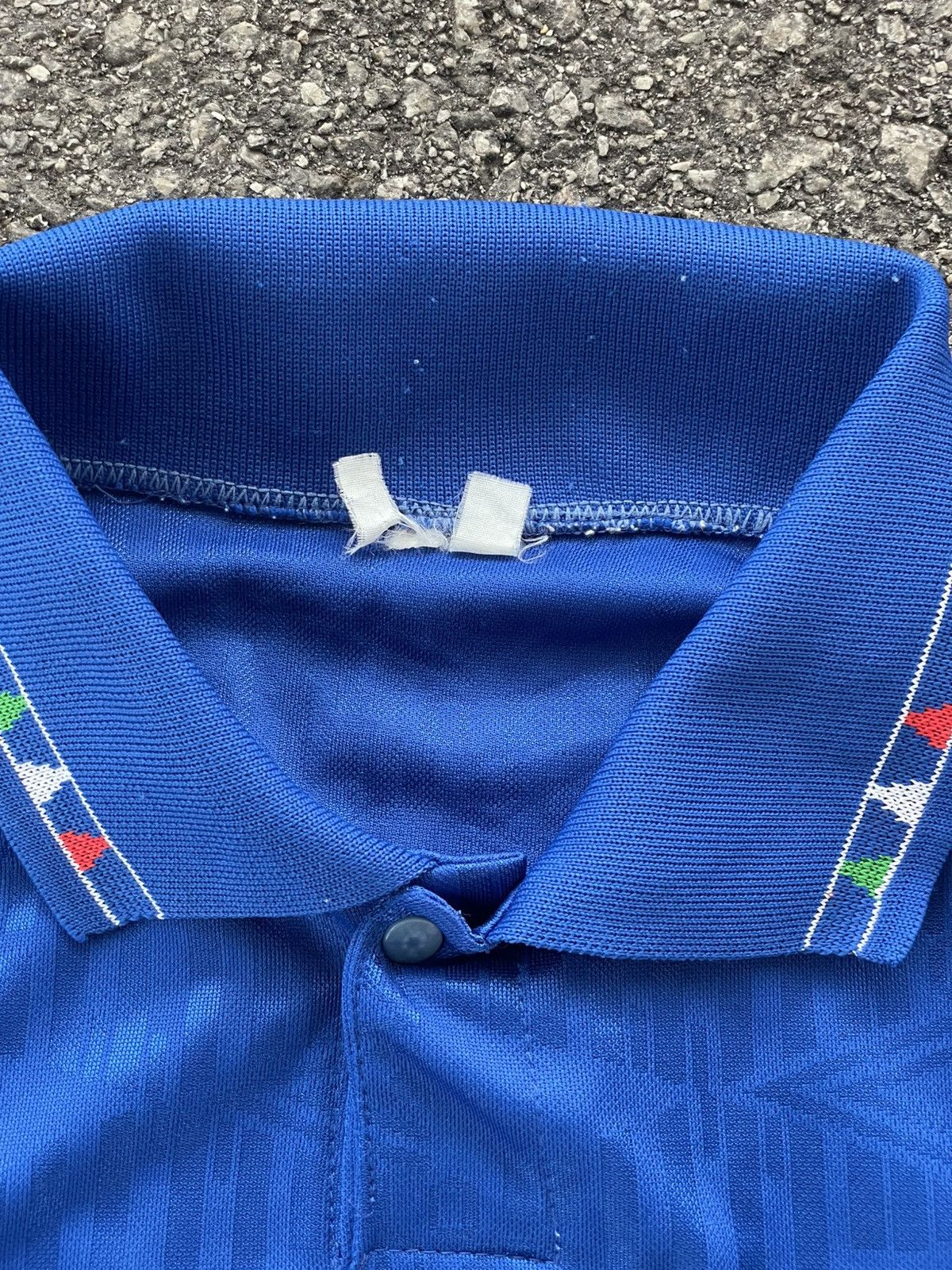Vintage 90s Italy Vintage Soccer Jersey Size US L / EU 52-54 / 3 - 3 Thumbnail