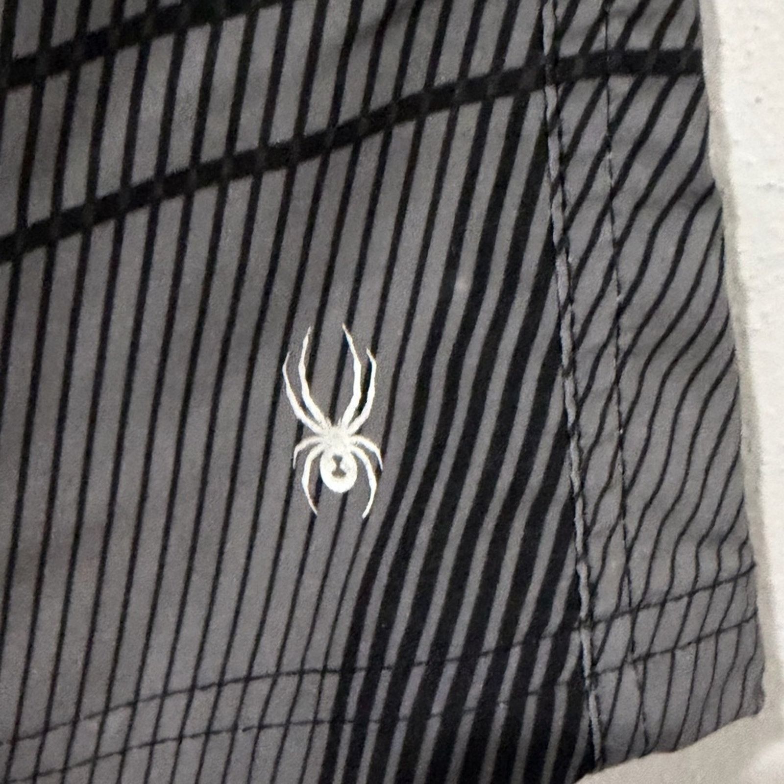 Spyder Spyder Men's Black and Gray Swim Shorts Size XL Size US 38 / EU 54 - 6 Thumbnail