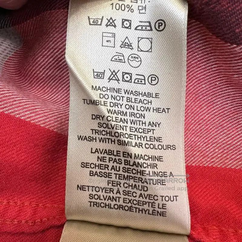 Other Burberry Color Block Cotton Long Sleeve Shirt. Size XS / US 0-2 / IT 36-38 - 6 Thumbnail
