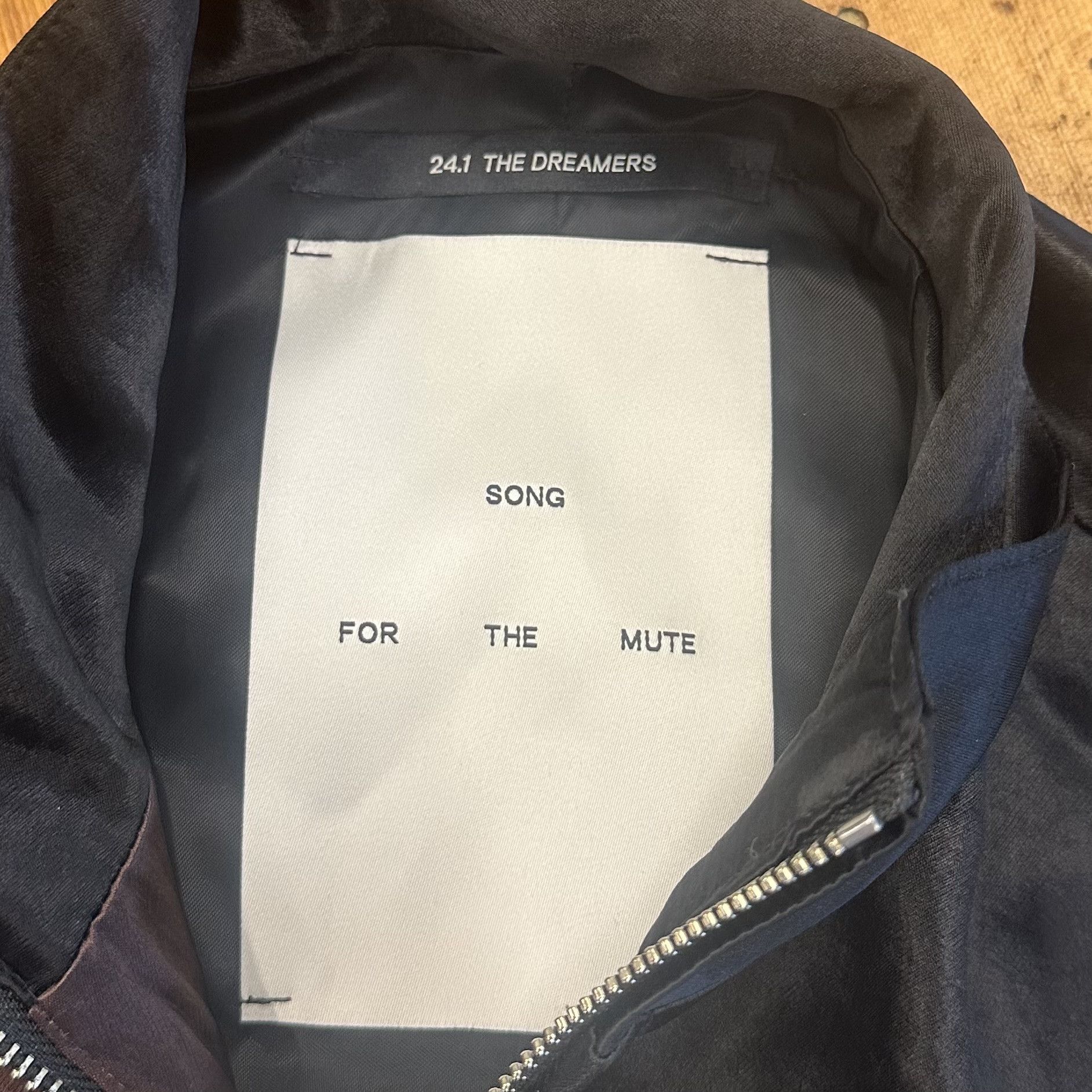 Song For The Mute Song For The Mute Satin Drape Track Jacket Size US S / EU 44-46 / 1 - 3 Thumbnail