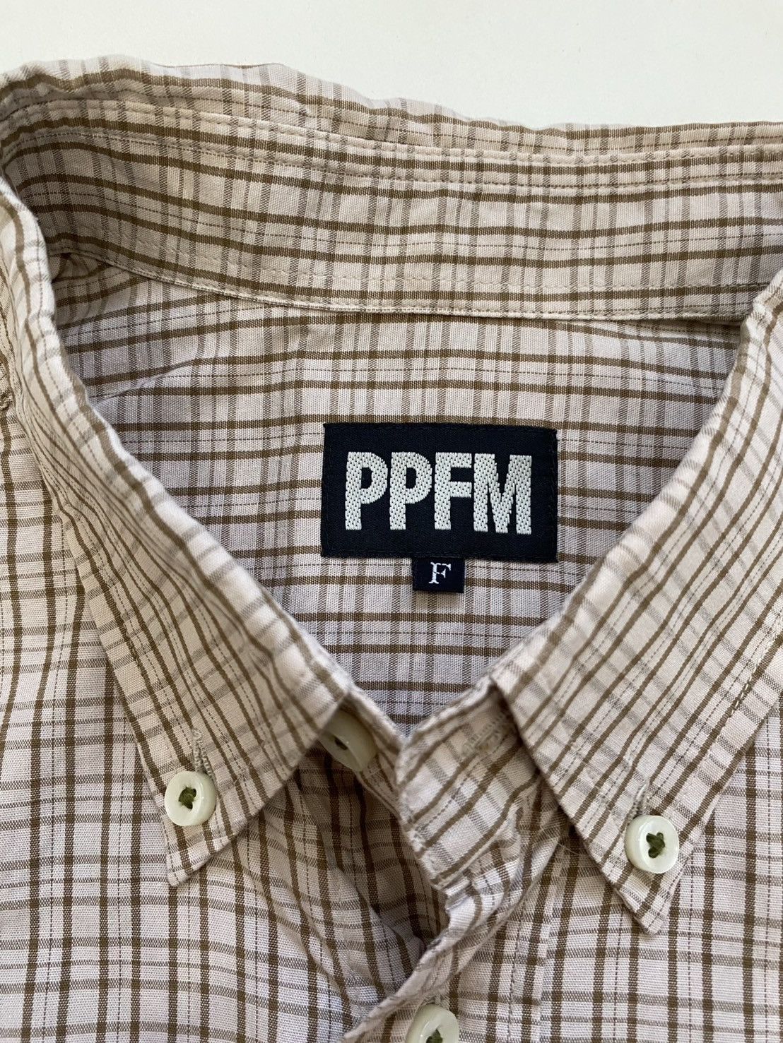 Japanese Brand PPFM (PEYTON PLACE FOR MEN) Shirt Size US L / EU 52-54 / 3 - 2 Thumbnail