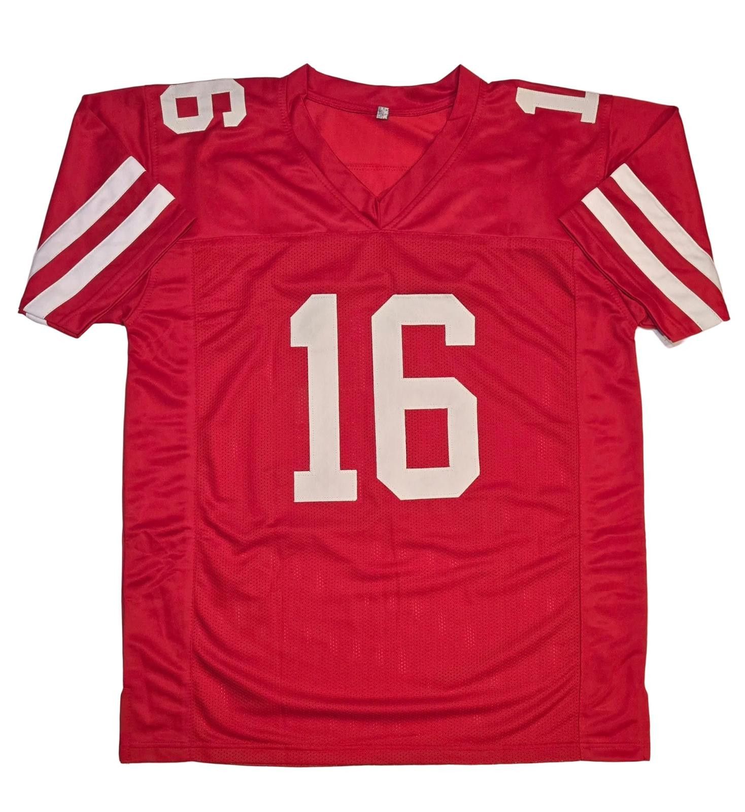 Other Joe Montana 49ers signed football jersey COA (XL) Size ONE SIZE - 3 Thumbnail
