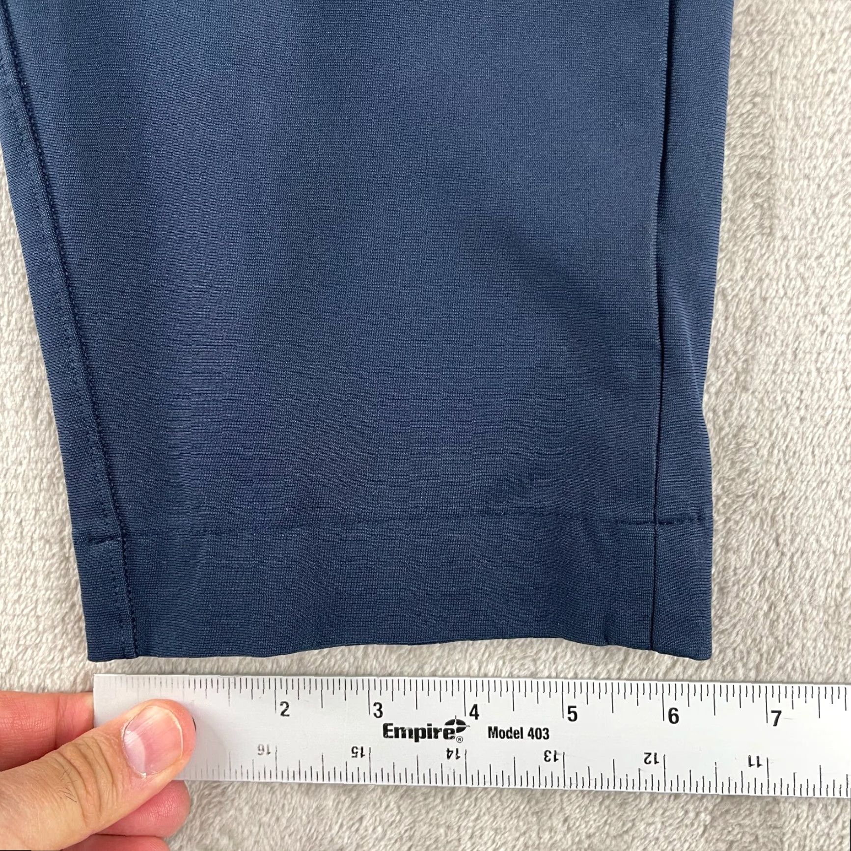 Lululemon Lululemon Commission Pants Men 33X29 True Navy Slim Warpstreme Tapered Trouser Size US 33 - 8 Thumbnail