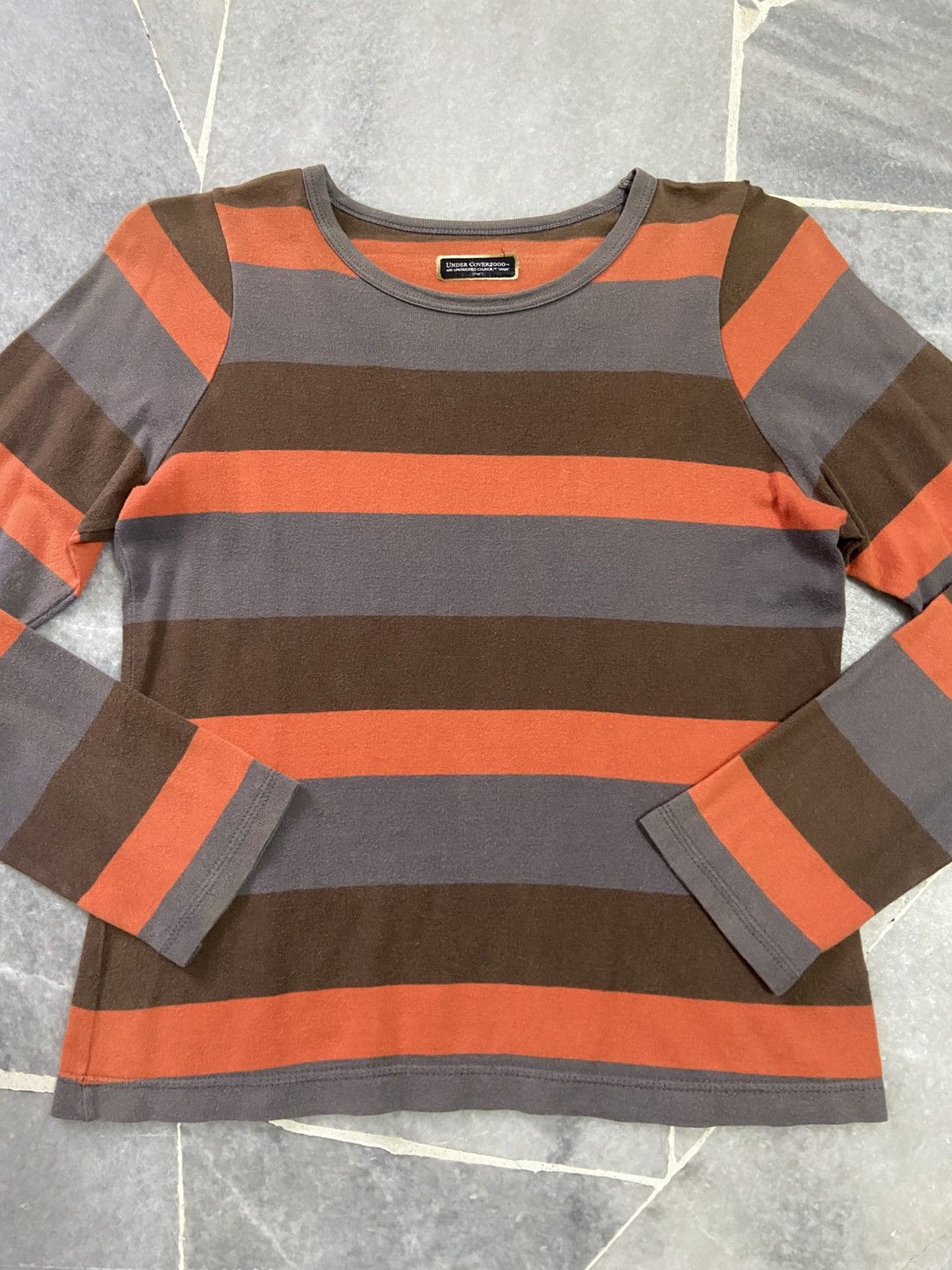 Undercover × Wtaps 2000 Undercover X WTAPS Striped T-Shirt Size US S / EU 44-46 / 1 - 1 Thumbnail
