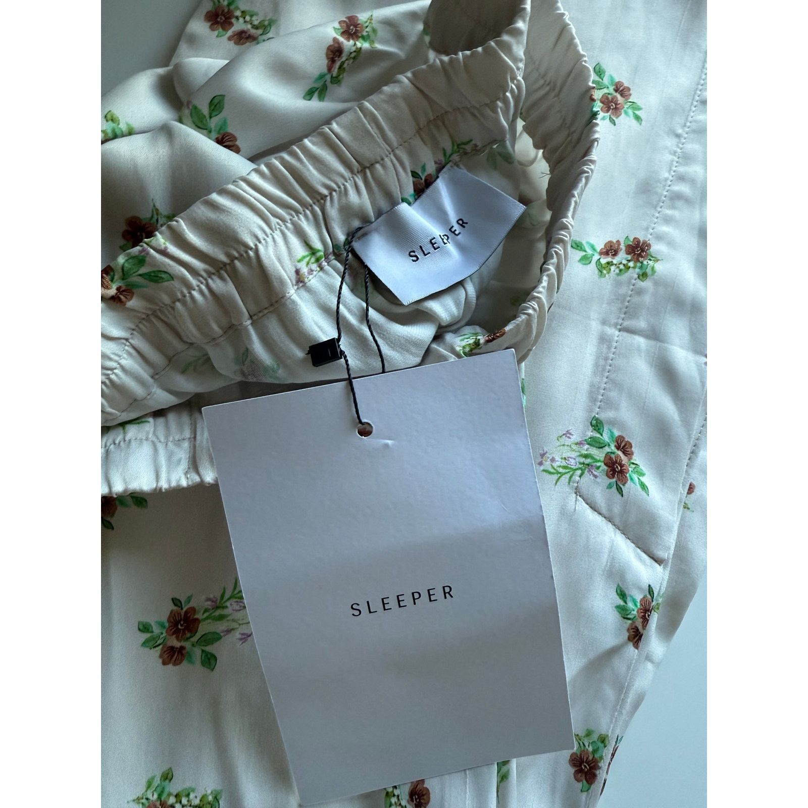Sleeper $248 New Sleeper Beige Blossom Pant - Small Size 28" / US 6 / IT 42 - 9 Thumbnail