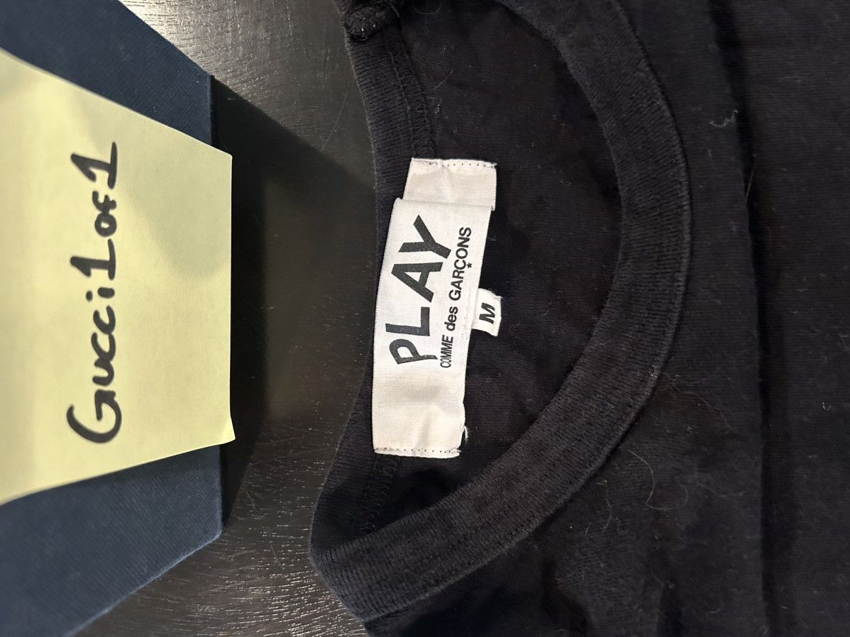 Comme des Garcons Comme Des Garcon Gold heart logo tee Size US M / EU 48-50 / 2 - 2 Thumbnail