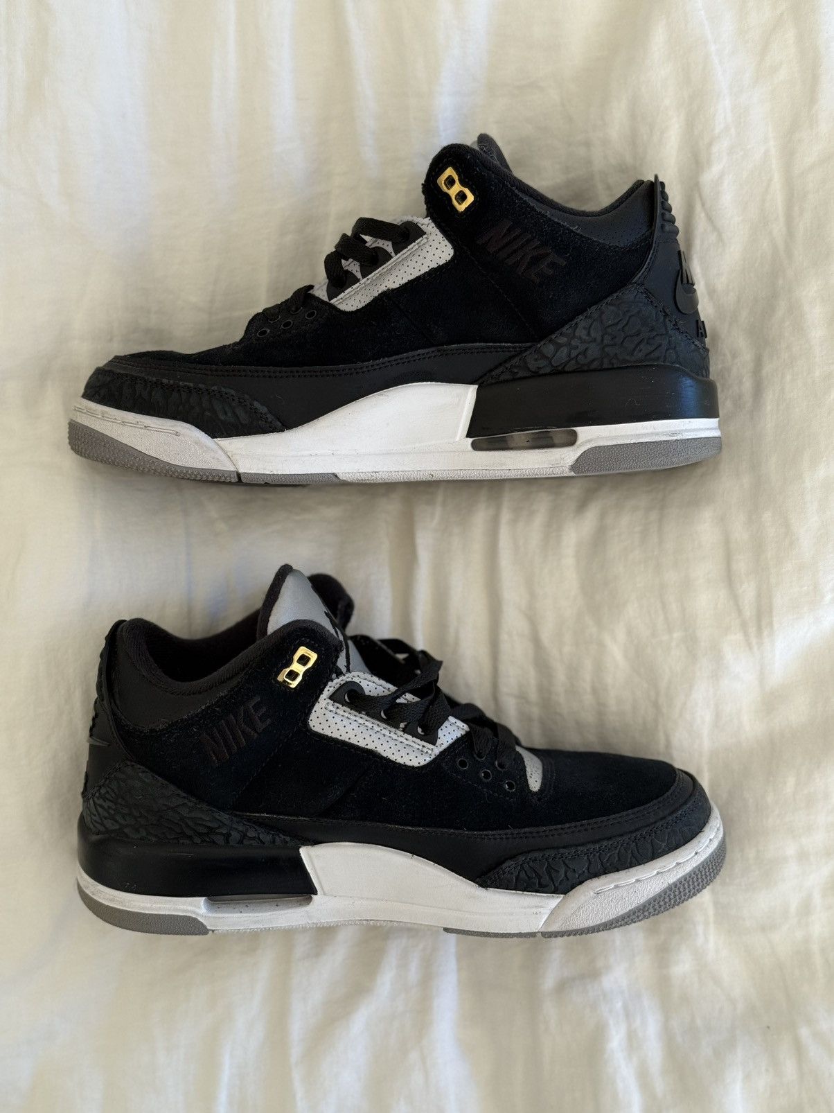 Nike Air Jordan 3 Retro Tinker SP Black Cement Size US 9 / EU 42 - 2 Thumbnail