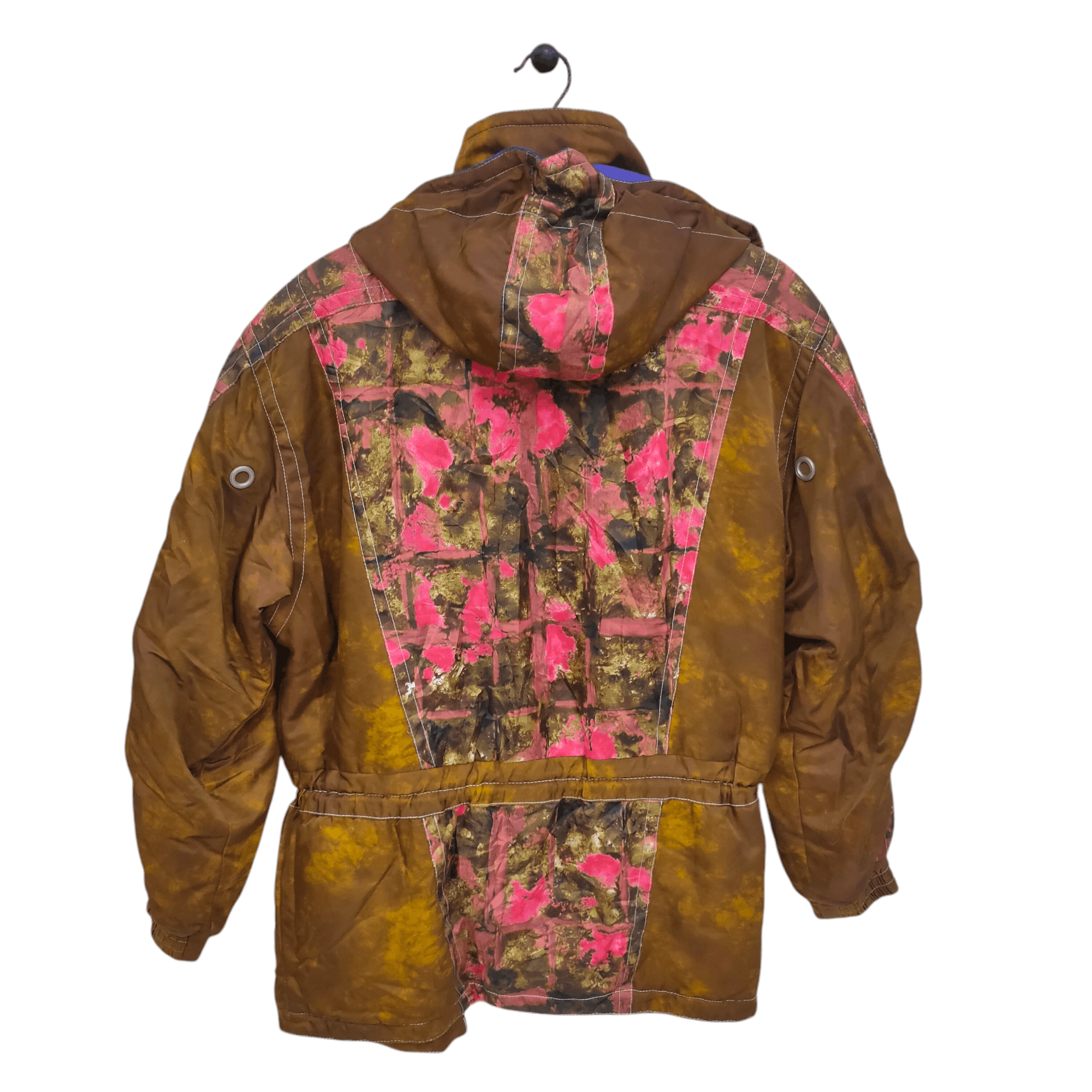 Sports Specialties × Vintage Vintage Fablice Racing Sports Jacket Floral Camouflage Size US M / EU 48-50 / 2 - 2 Thumbnail
