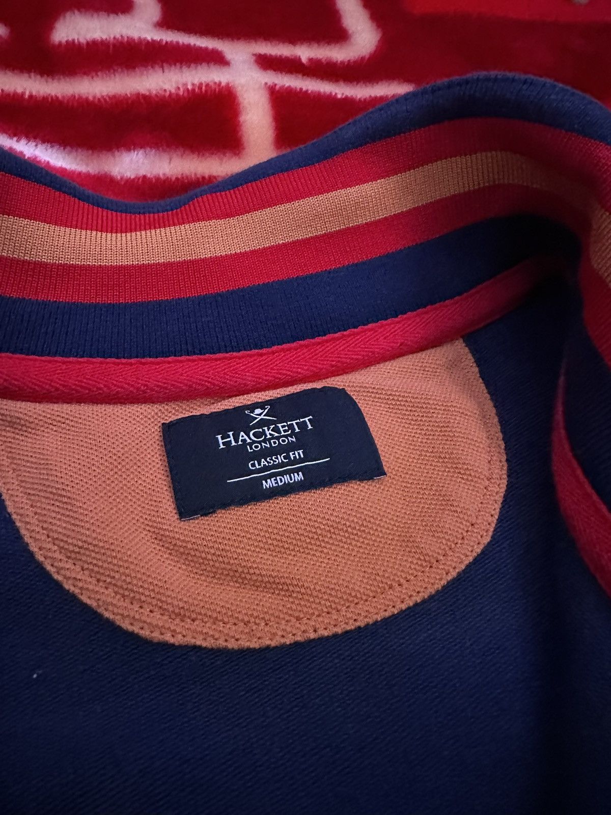 Hackett Vintage 2000s Hackett London Spain Classic Fit Soccer Jacket Size US L / EU 52-54 / 3 - 2 Thumbnail