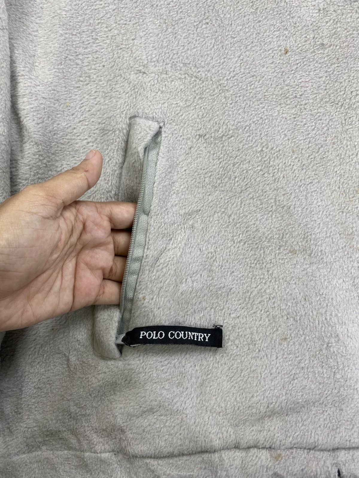 Polo Ralph Lauren × Vintage Vintage Polo Country Two Tone Half Zipper Anorak Sweatshirt Size US M / EU 48-50 / 2 - 7 Thumbnail