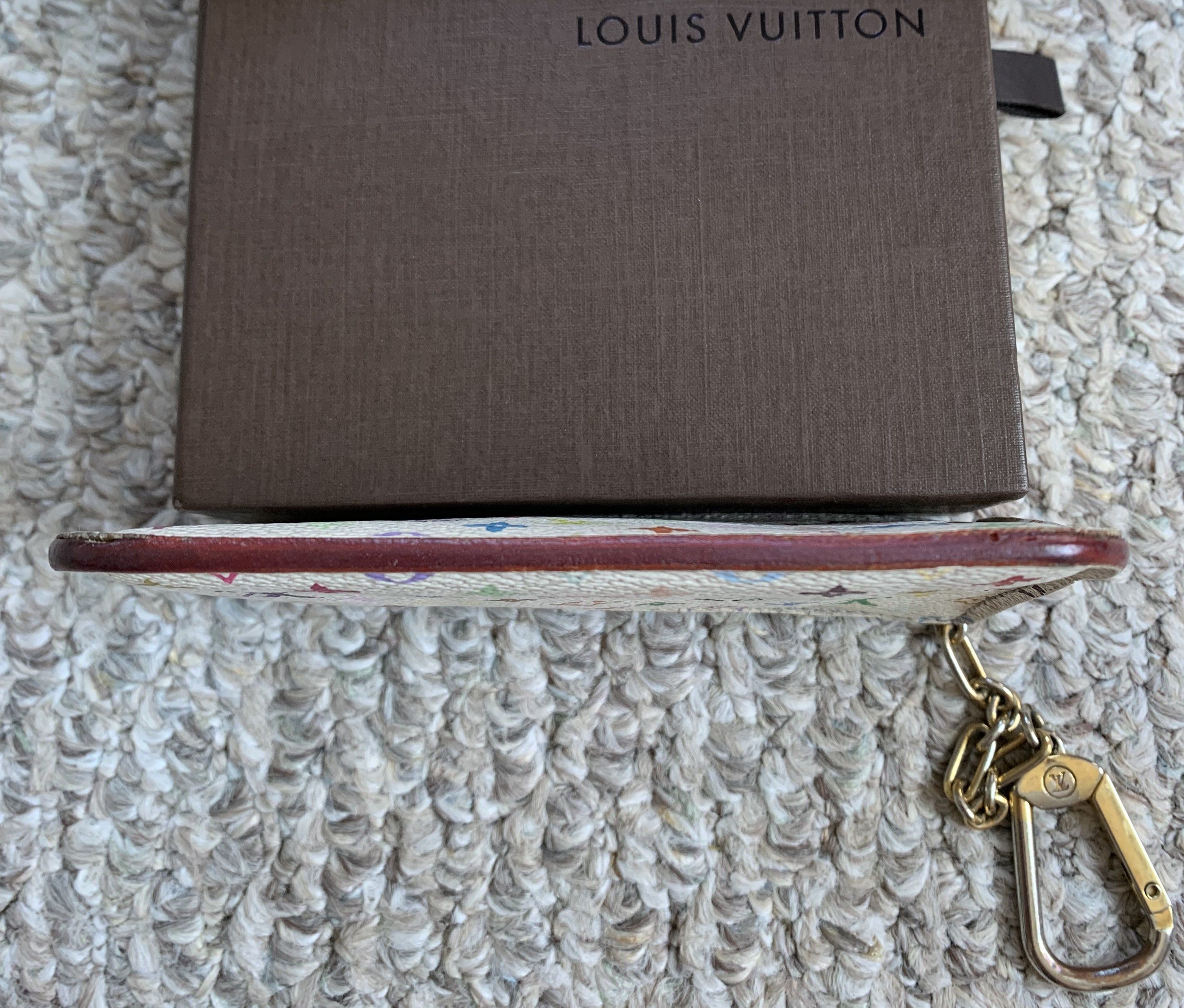 Louis Vuitton × Takashi Murakami S/S 2003 Louis Vuitton x Murakami Monogram Zip Pouch Wallet Size ONE SIZE - 5 Thumbnail