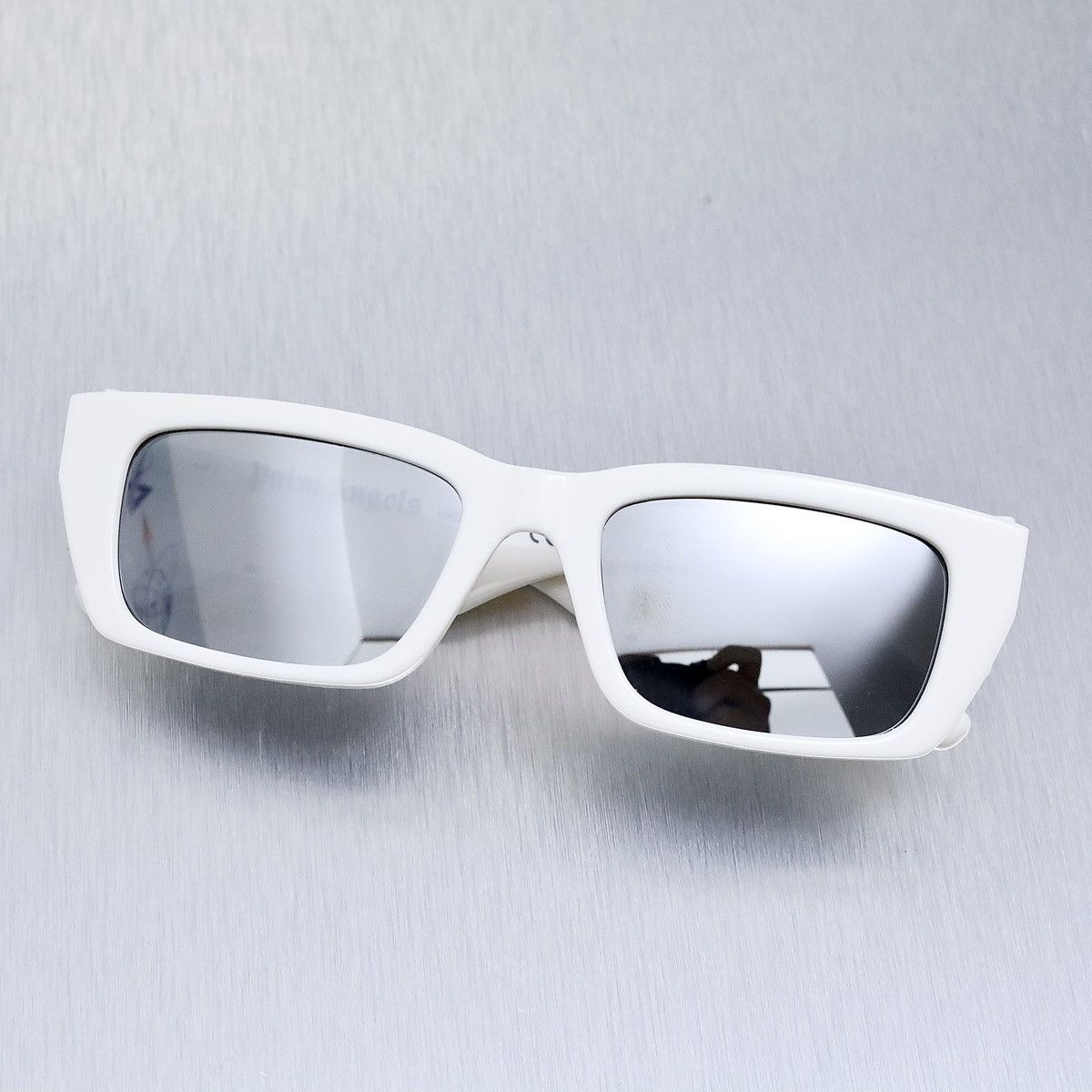Palm Angels PALM ANGELS WHITE SUNGLASSES Size ONE SIZE - 7 Thumbnail