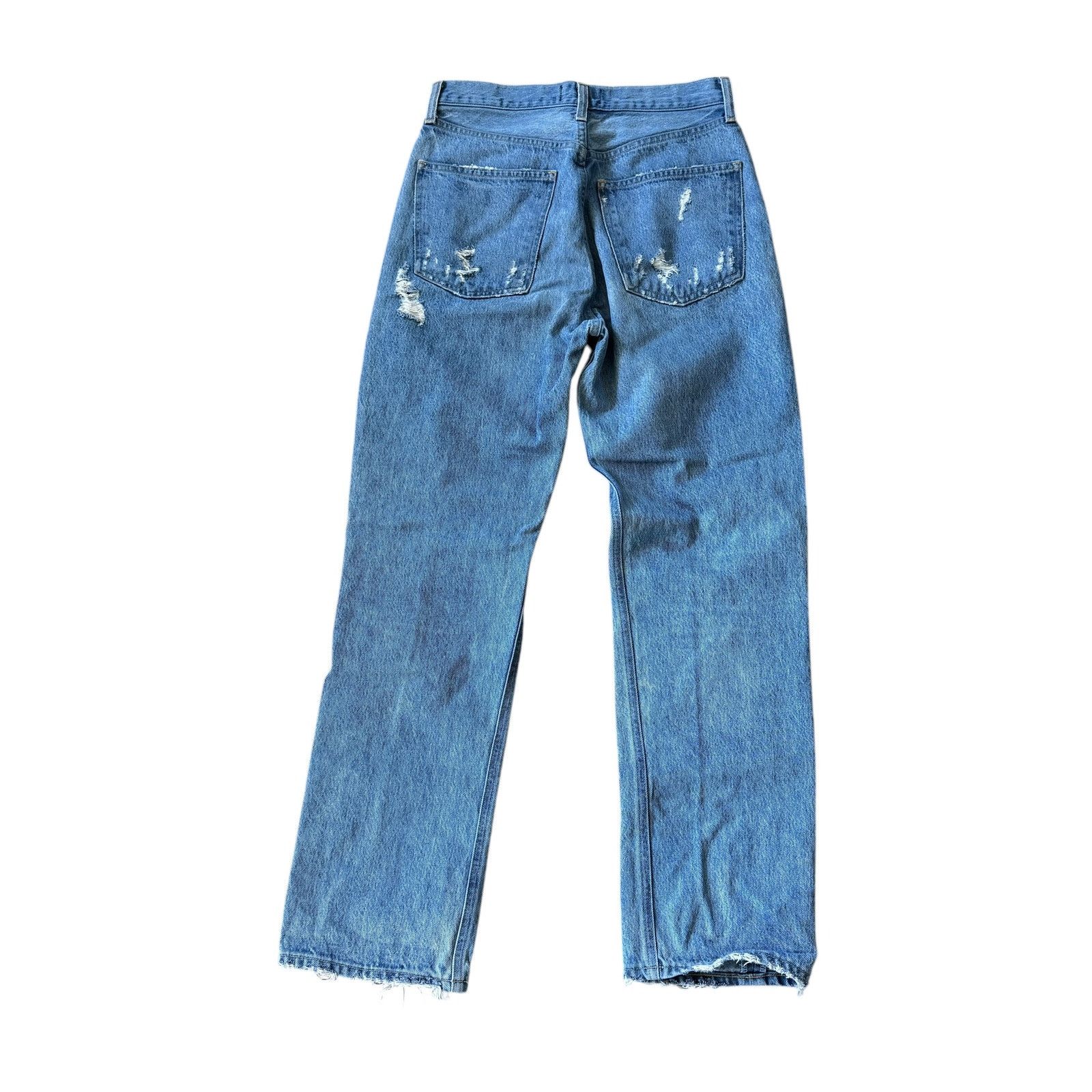 Agolde AGOLDE 90s Jeans Fall Out Distressed Size 25" / US 0 / IT 36 - 3 Thumbnail