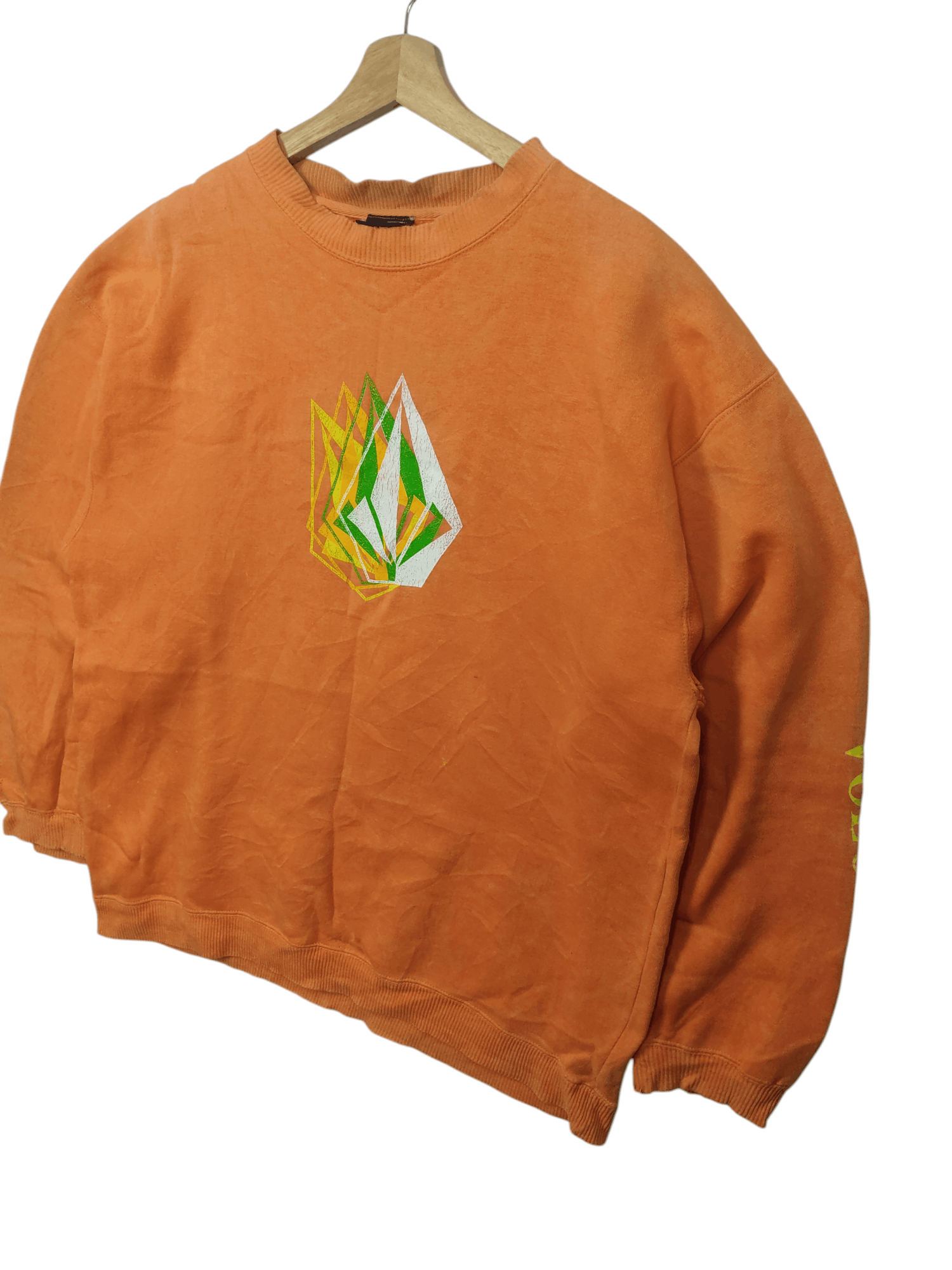 Vintage × Volcom Vintage Distressed Volcom Sweatshirt Size US L / EU 52-54 / 3 - 2 Thumbnail