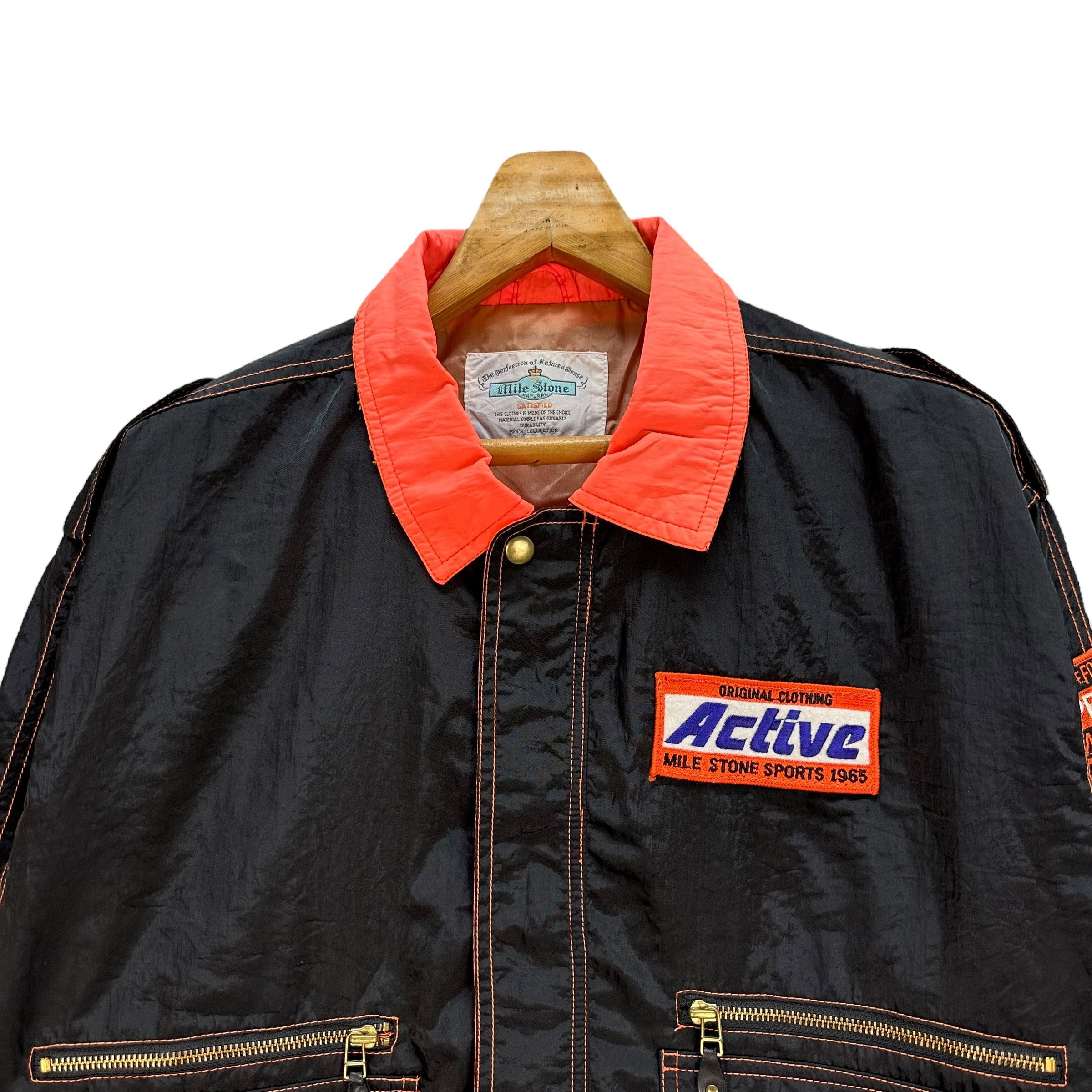 Japanese Brand Milestone Nylon Jacket #A6-0153 Size US L / EU 52-54 / 3 - 2 Thumbnail