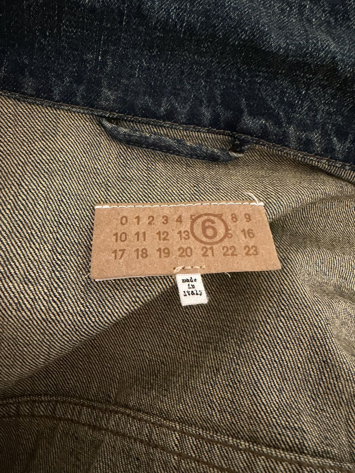 Maison Margiela MM6 Cropped Denim Jacket Size US L / EU 52-54 / 3 - 2 Thumbnail