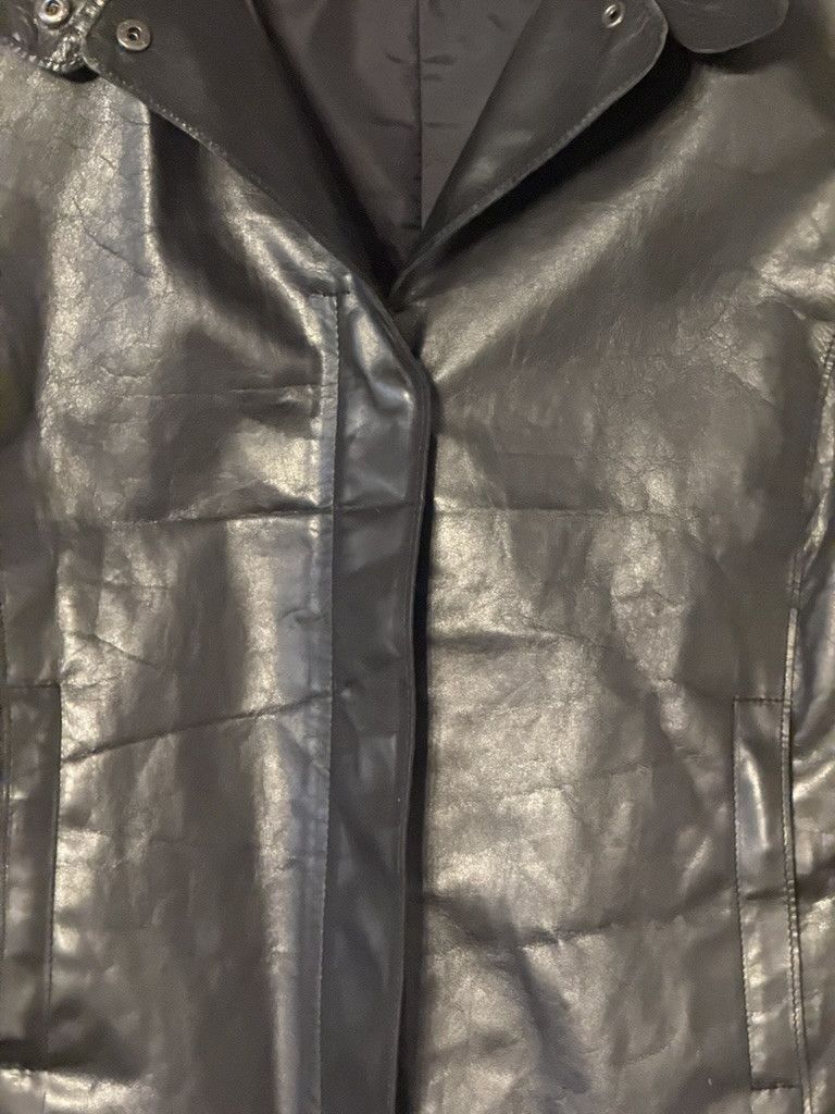 M0851 Vintage Leather Jacket Size XS / US 0-2 / IT 36-38 - 3 Thumbnail