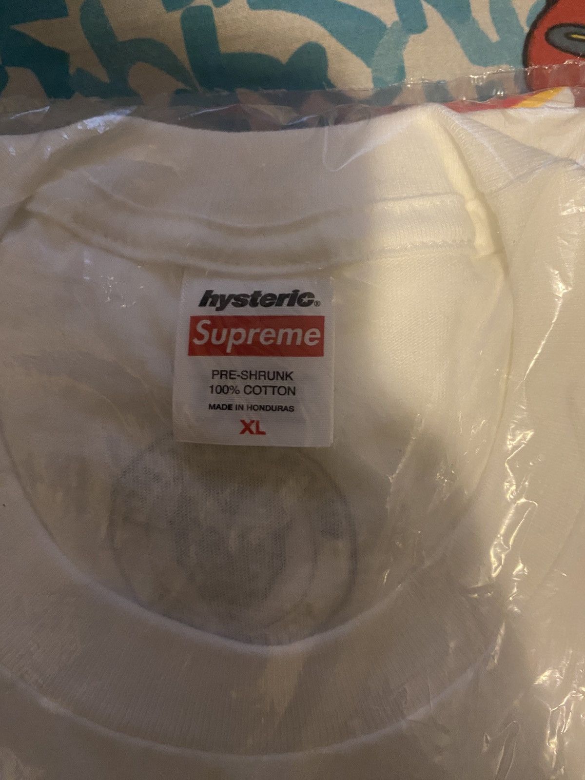 Hysteric Glamour × Supreme Supreme Hysteric Glamour Fuck Tee White XL Size US XL / EU 56 / 4 - 7 Thumbnail