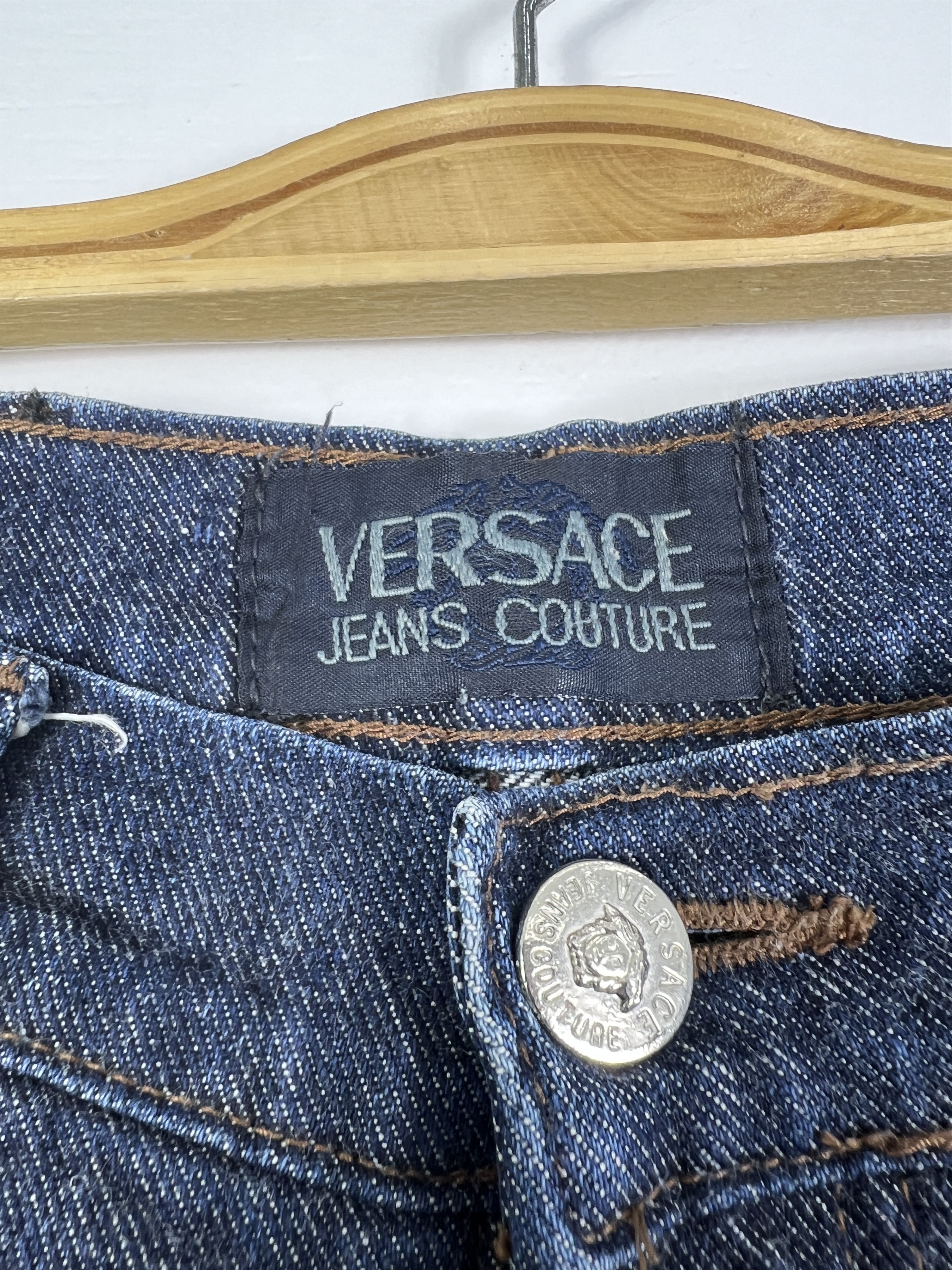 Versace VERSACE Jeans Couture Capri Denim GTMPT979 Size 29" - 5 Thumbnail