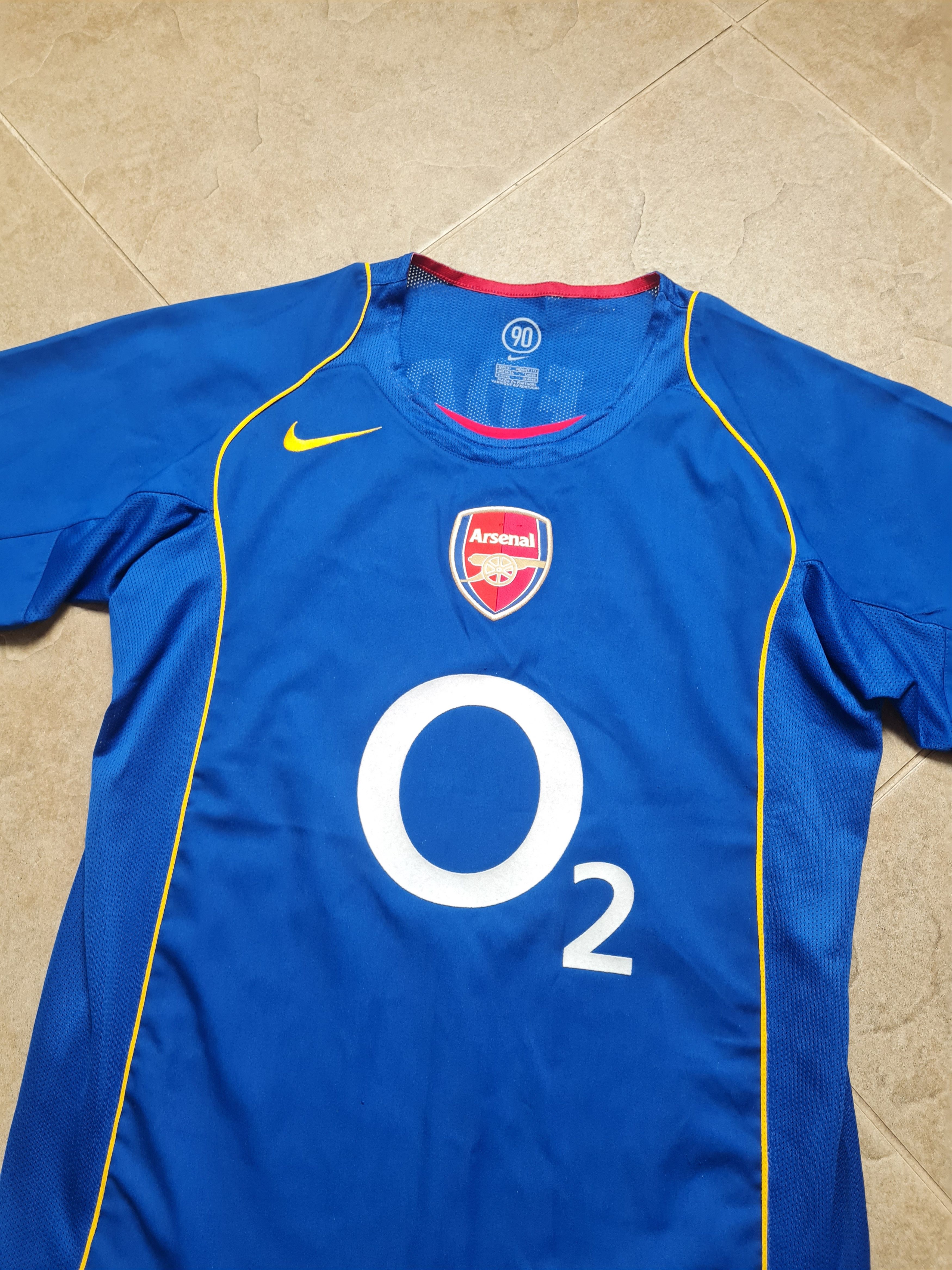 Nike Jersey Nike Arsenal 2004-2005 Rare Away Kit Soccer Shirt #8 Size US S / EU 44-46 / 1 - 6 Thumbnail