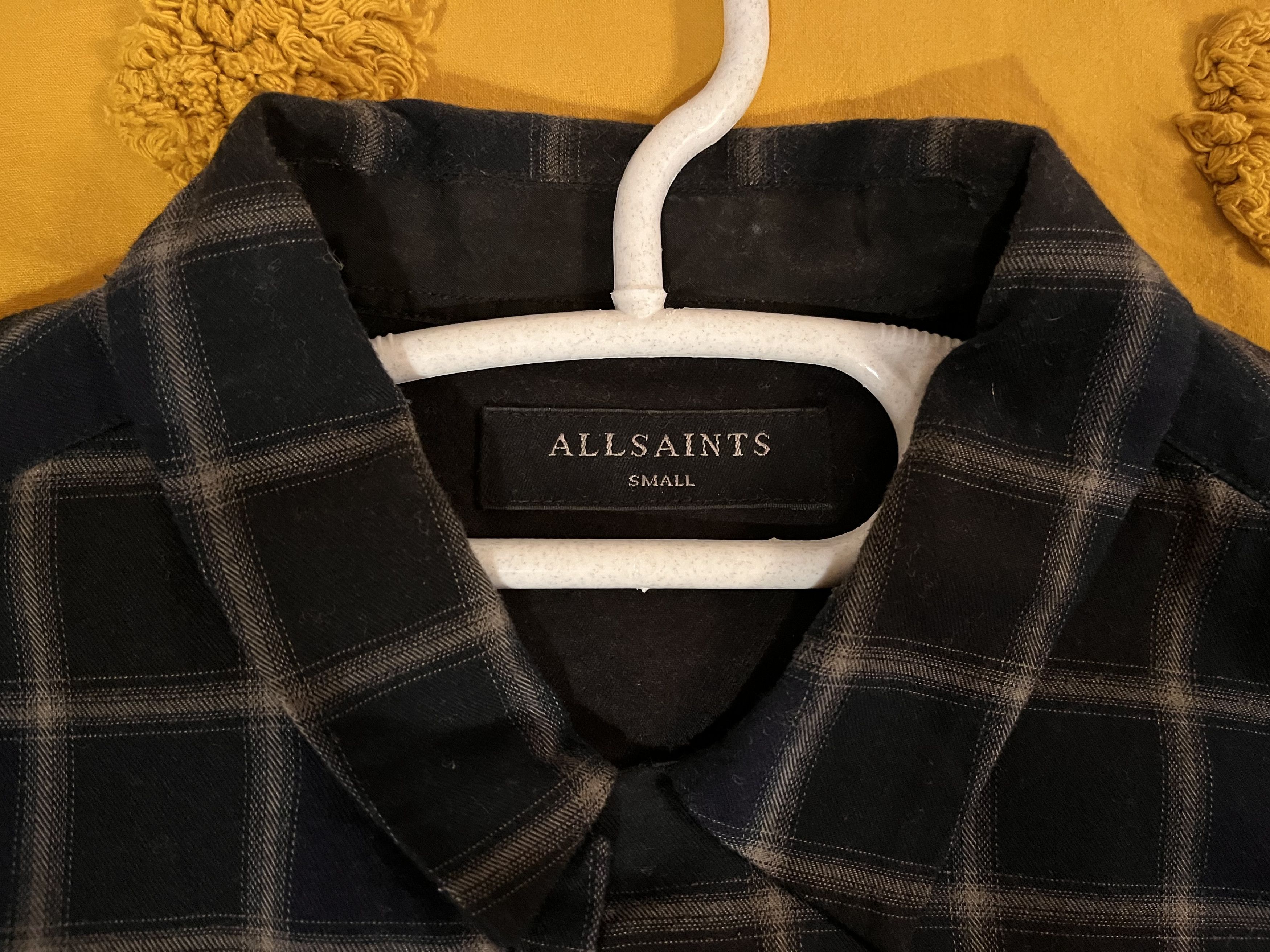 Allsaints All Saints Shirt Black and navy Size US S / EU 44-46 / 1 - 2 Thumbnail