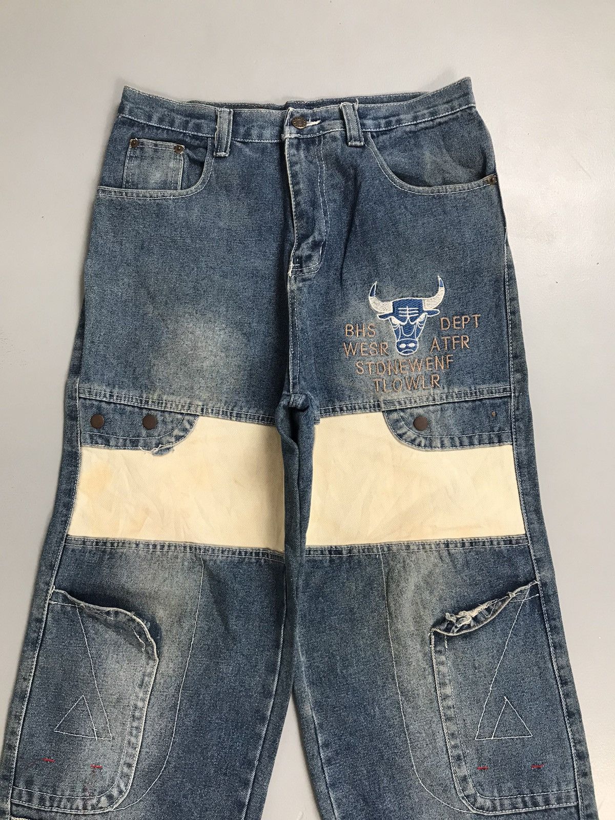 JNCO Vintage Empala SpellOut denim Size US 32 / EU 48 - 4 Thumbnail
