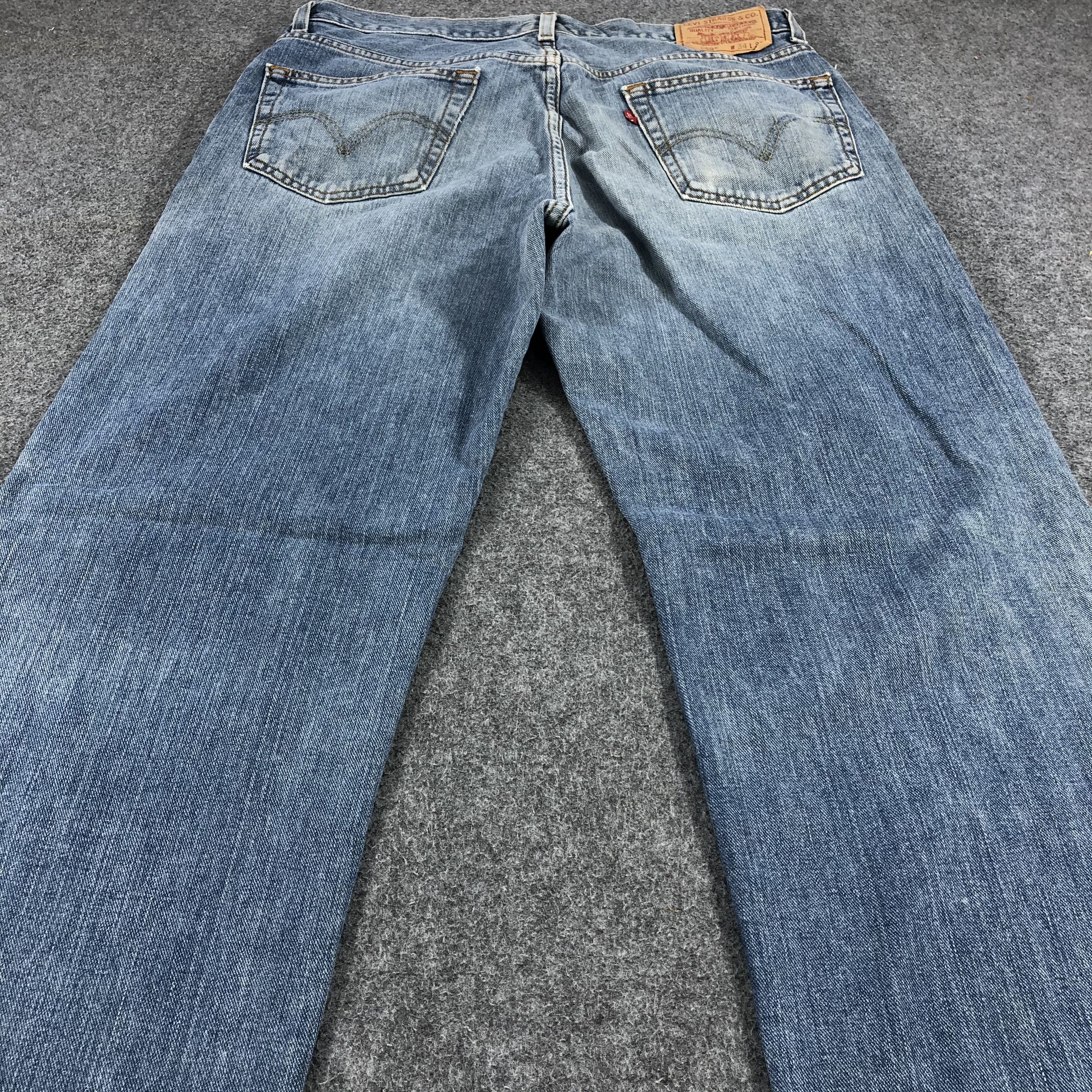 Levi's Vintage Levis Jeans Lot 559 Faded Blue Denim-J1060 Size US 34 / EU 50 - 4 Thumbnail